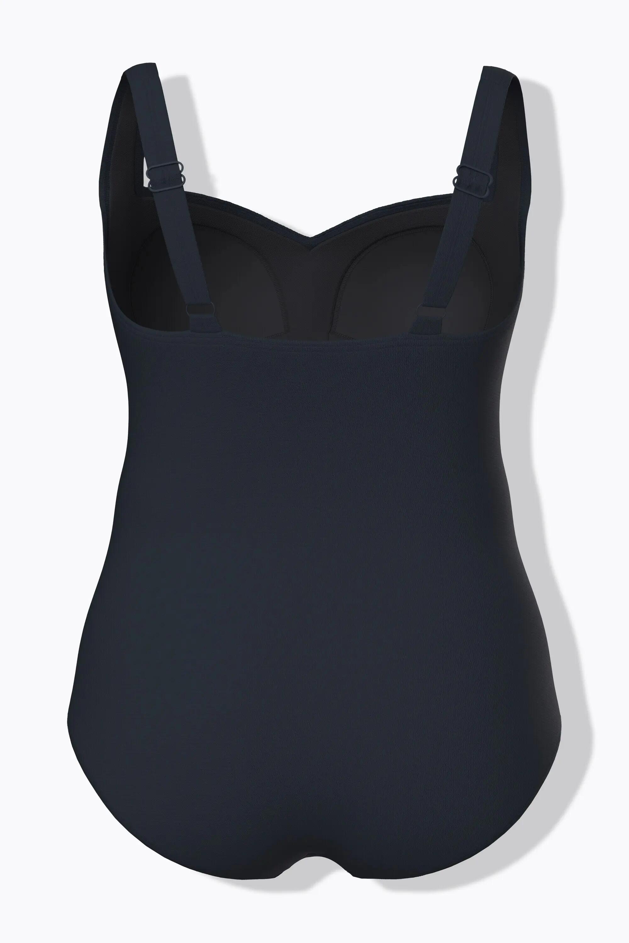 Dames Badpak drapering fijne structuur zachte cups 13/13