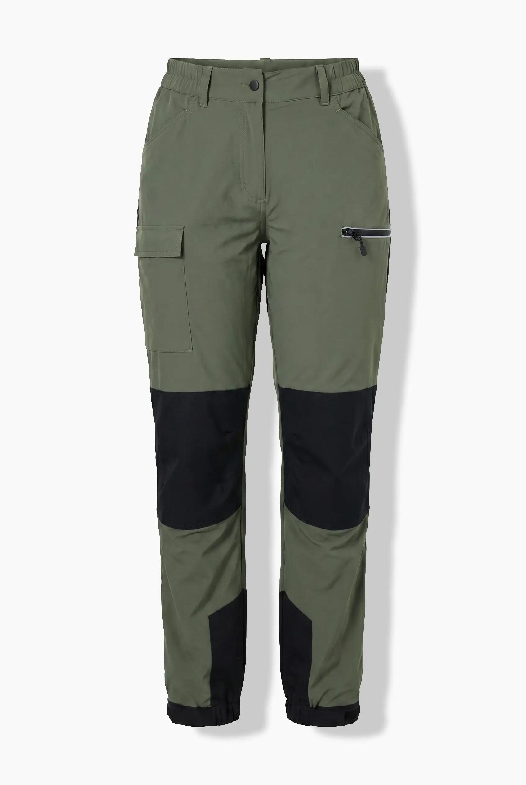 Dames HYPRAR hybride trekkingbroek reflector klittenband 2/13