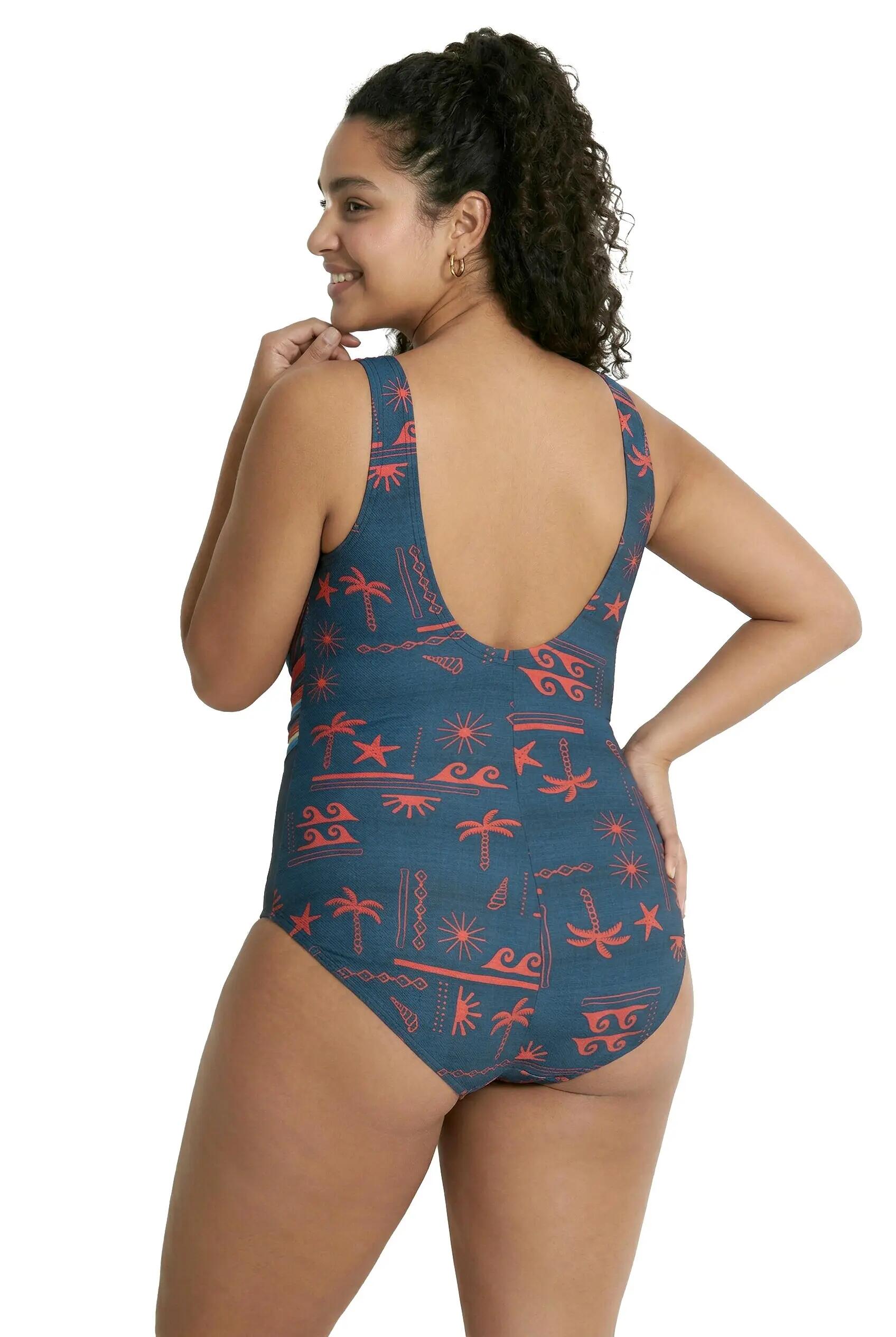 Femme Maillot de bain effet cache-cœur bonnets souples et nœud fantaisie 4/13