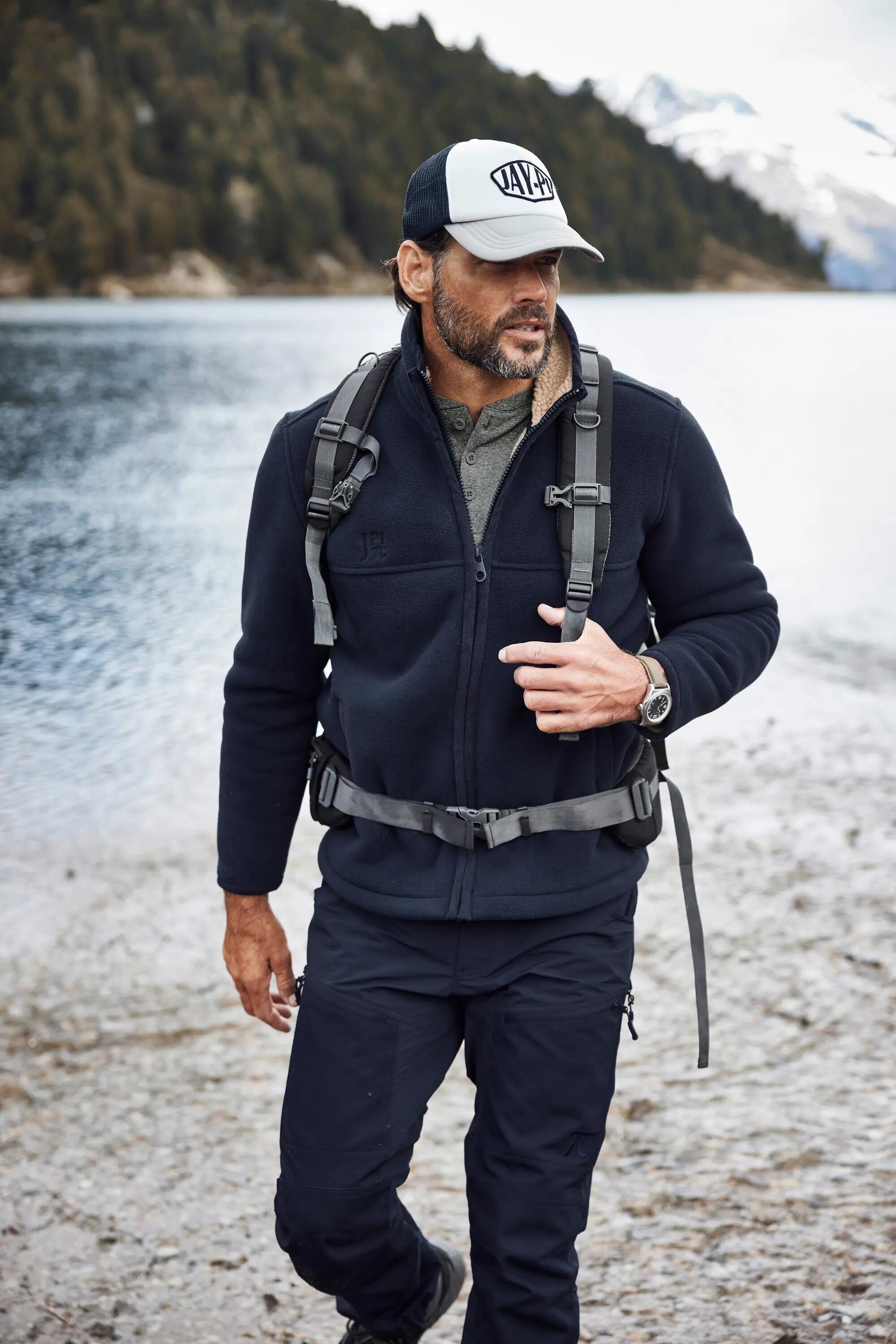 Hommes Veste en polaire Level 4 col montant collection Outdoor 11/11