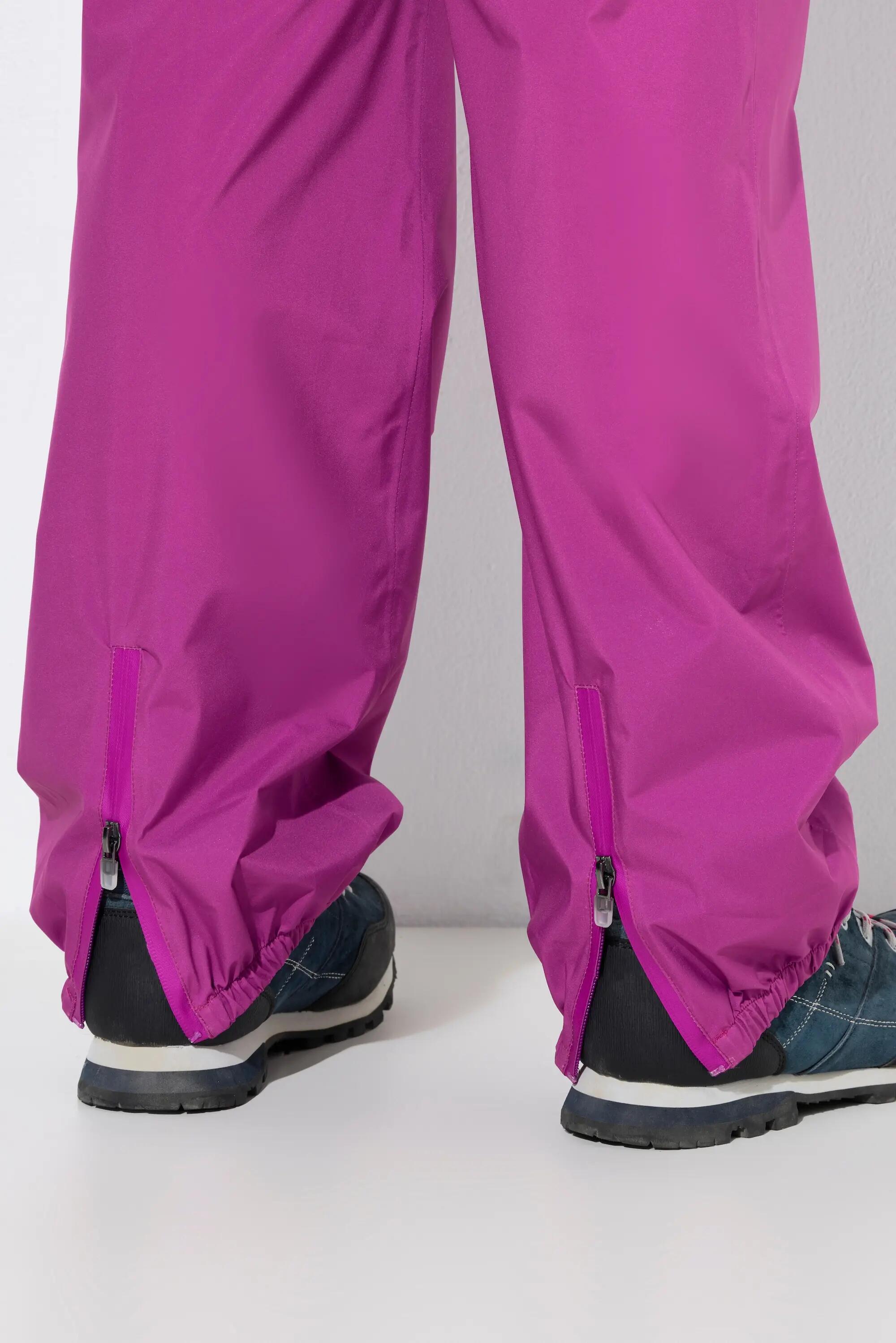 Femme Pantalon de pluie imperméable bande réfléchissante taille élastique 9/11