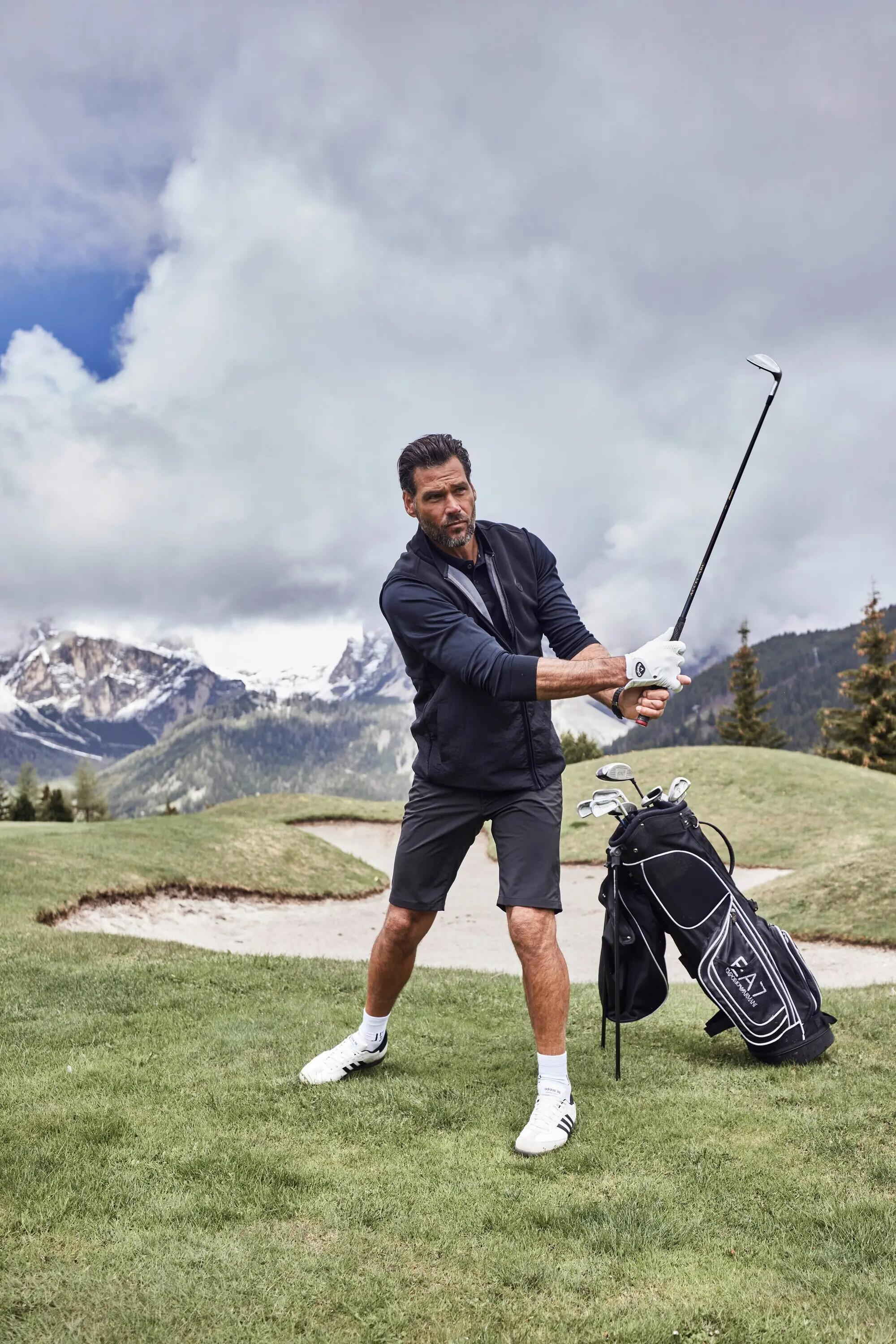 Hommes Gilet en polaire collection Golf col Teddy américain 11/11