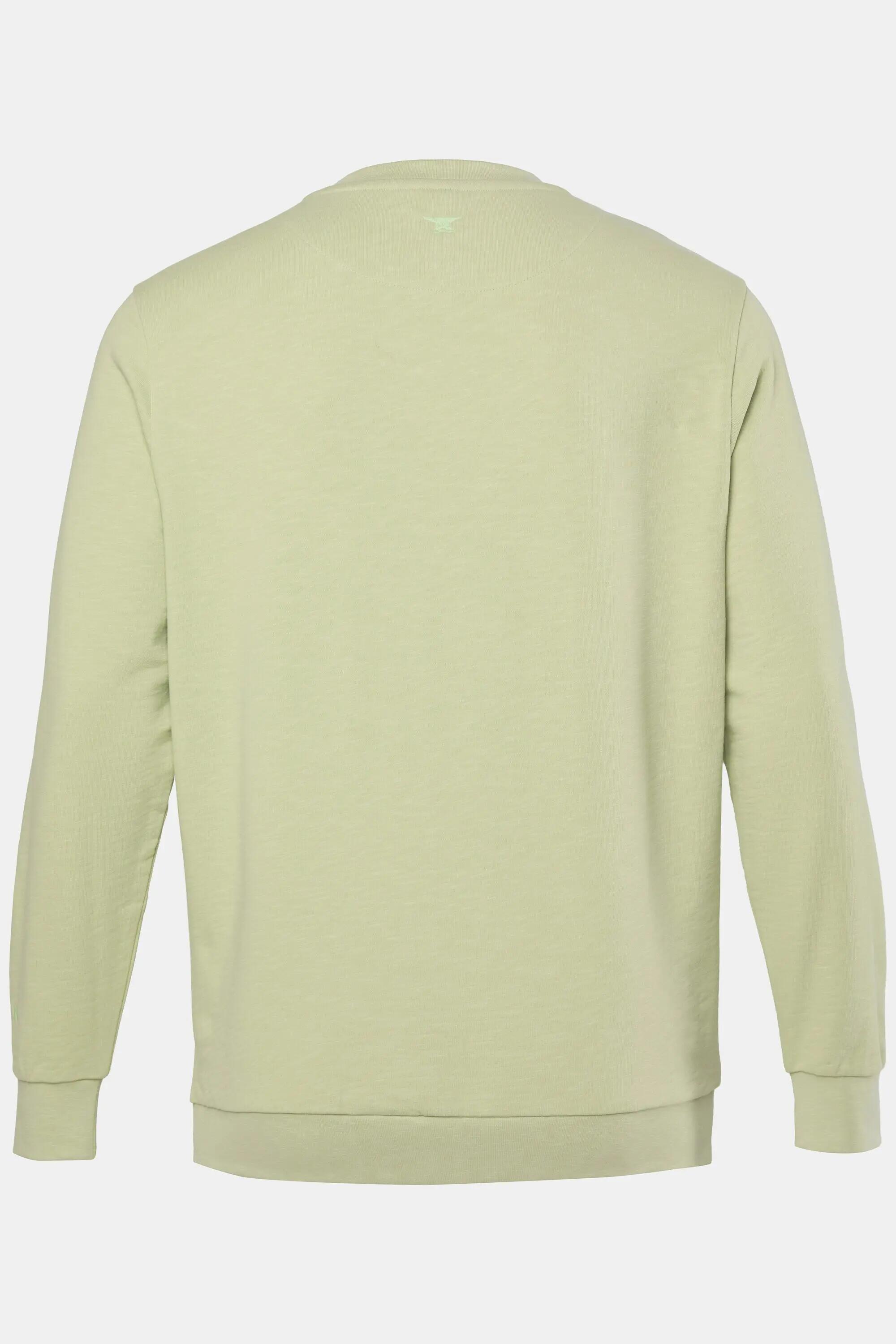 Heren Sweatshirt fitness effen sweatstof borduursel en print tot 7XL 12/13