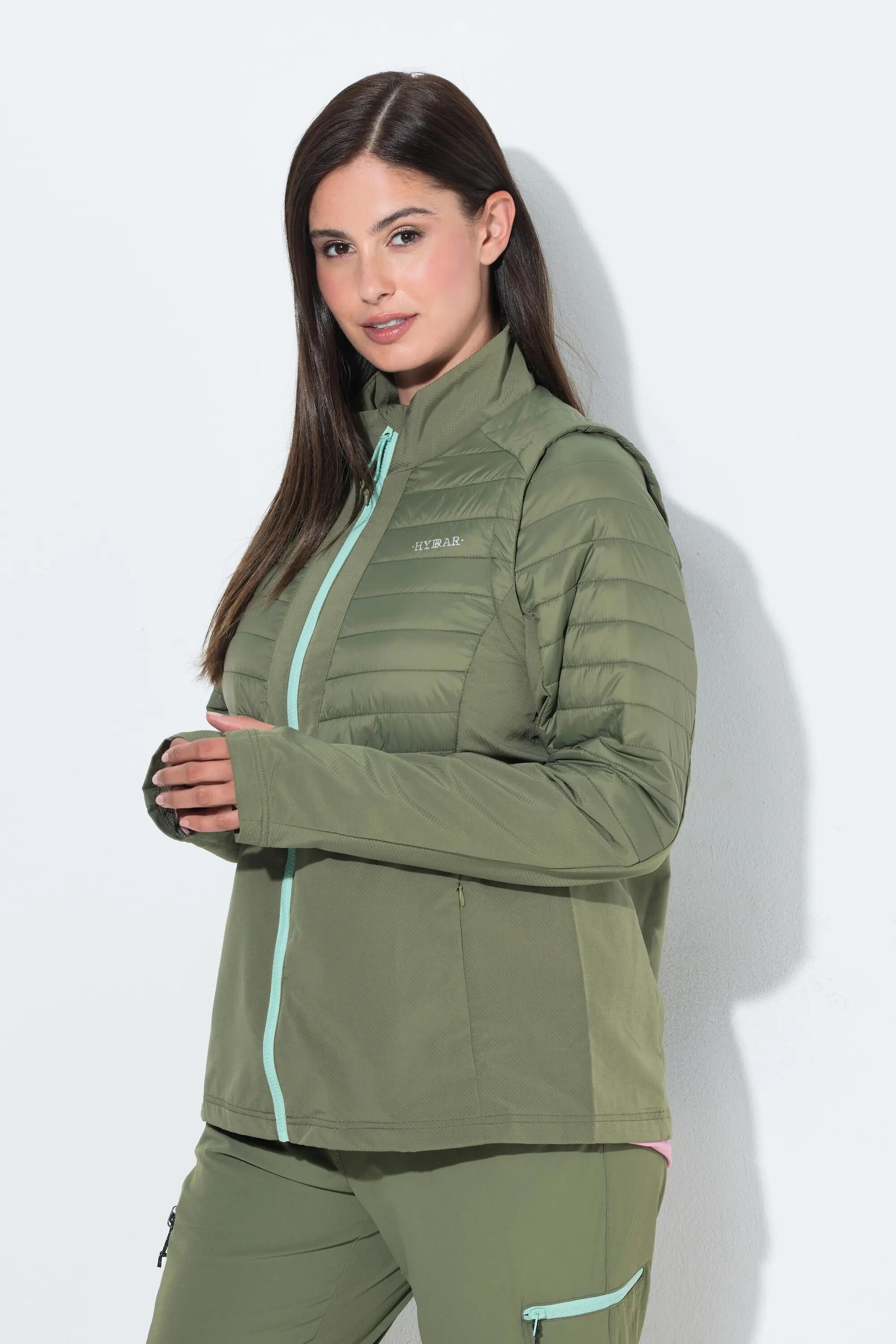 Damen HYPRAR 2-in-1-Funktionsjacke Ärmel abnehmbar Stehkragen 5/13