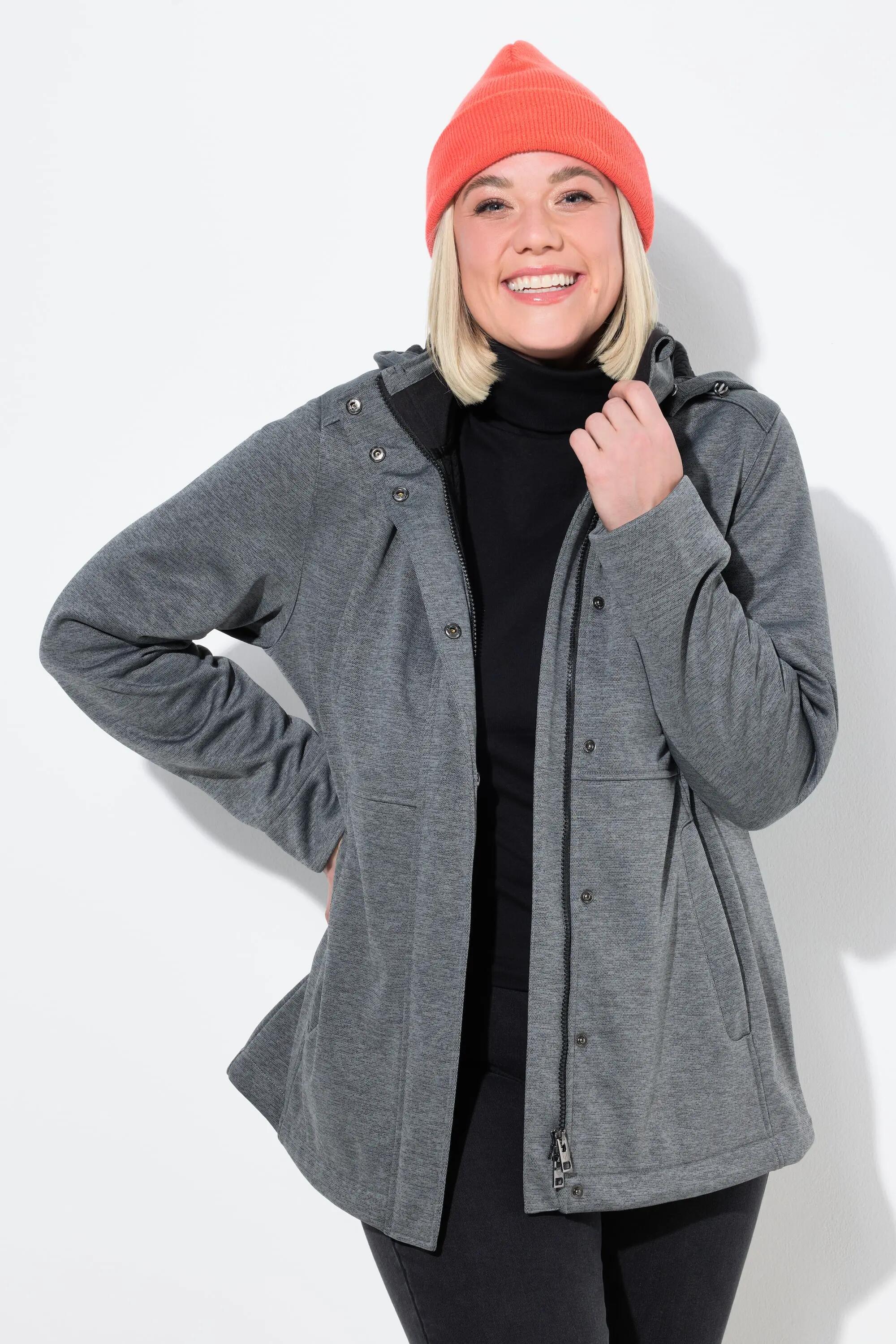 Femme Veste technique HYPRAR à capuche tissu Softshell imperméable 2/13