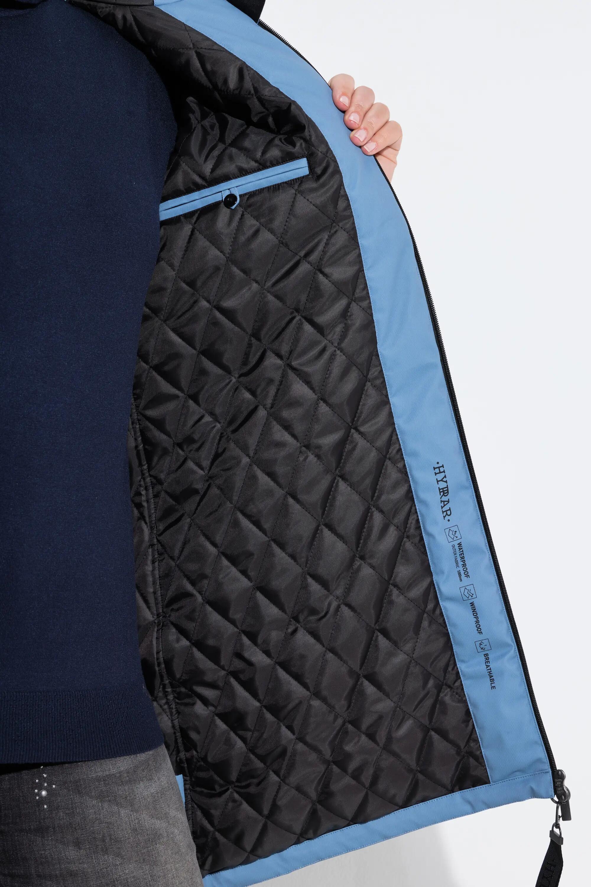 Femme Veste technique HYPRAR imperméable fermeture à glissière à double sens 3/13