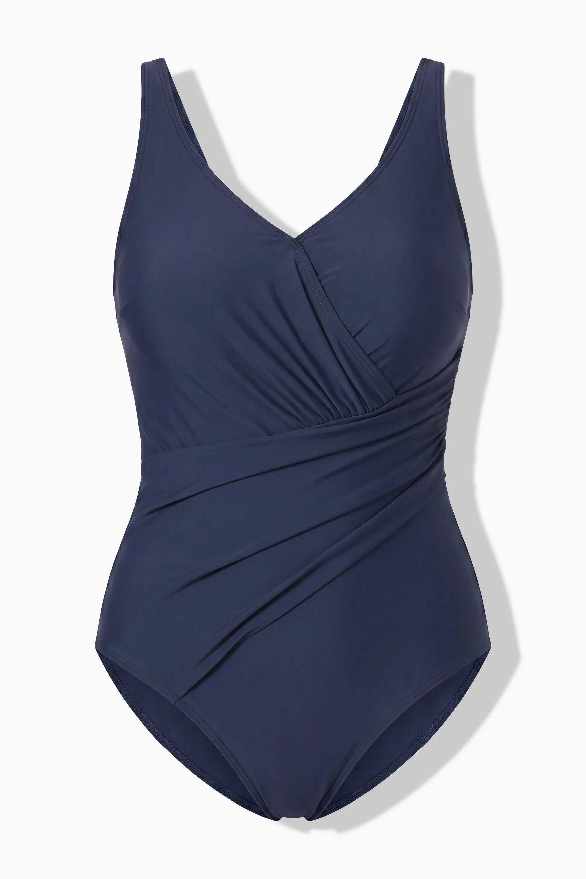 Femme Maillot de bain à bonnets souples effet drapé matières recyclées 5/14