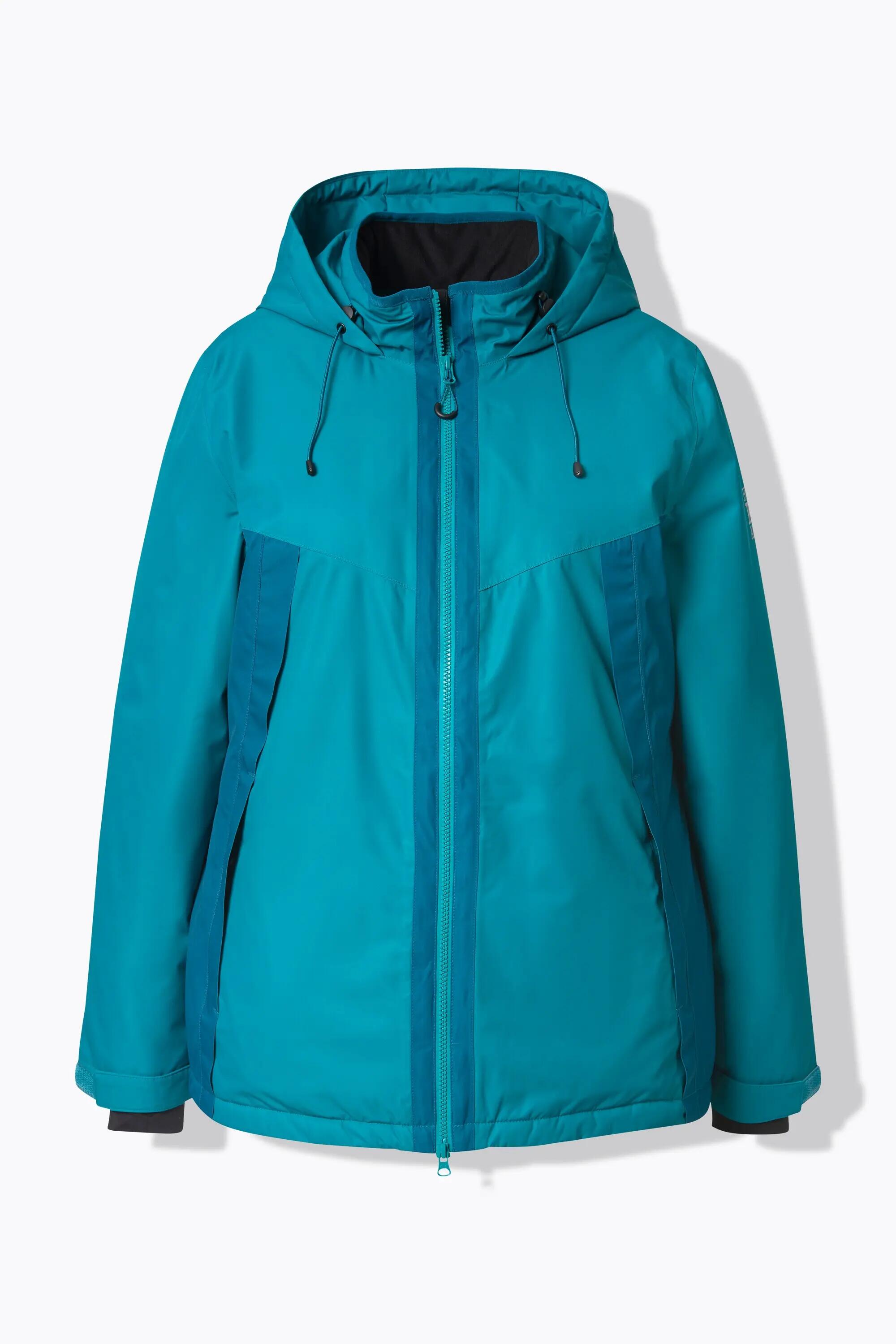 Femme Veste technique HYPRAR à capuche matière imperméable poignets coupe-vent 3/13