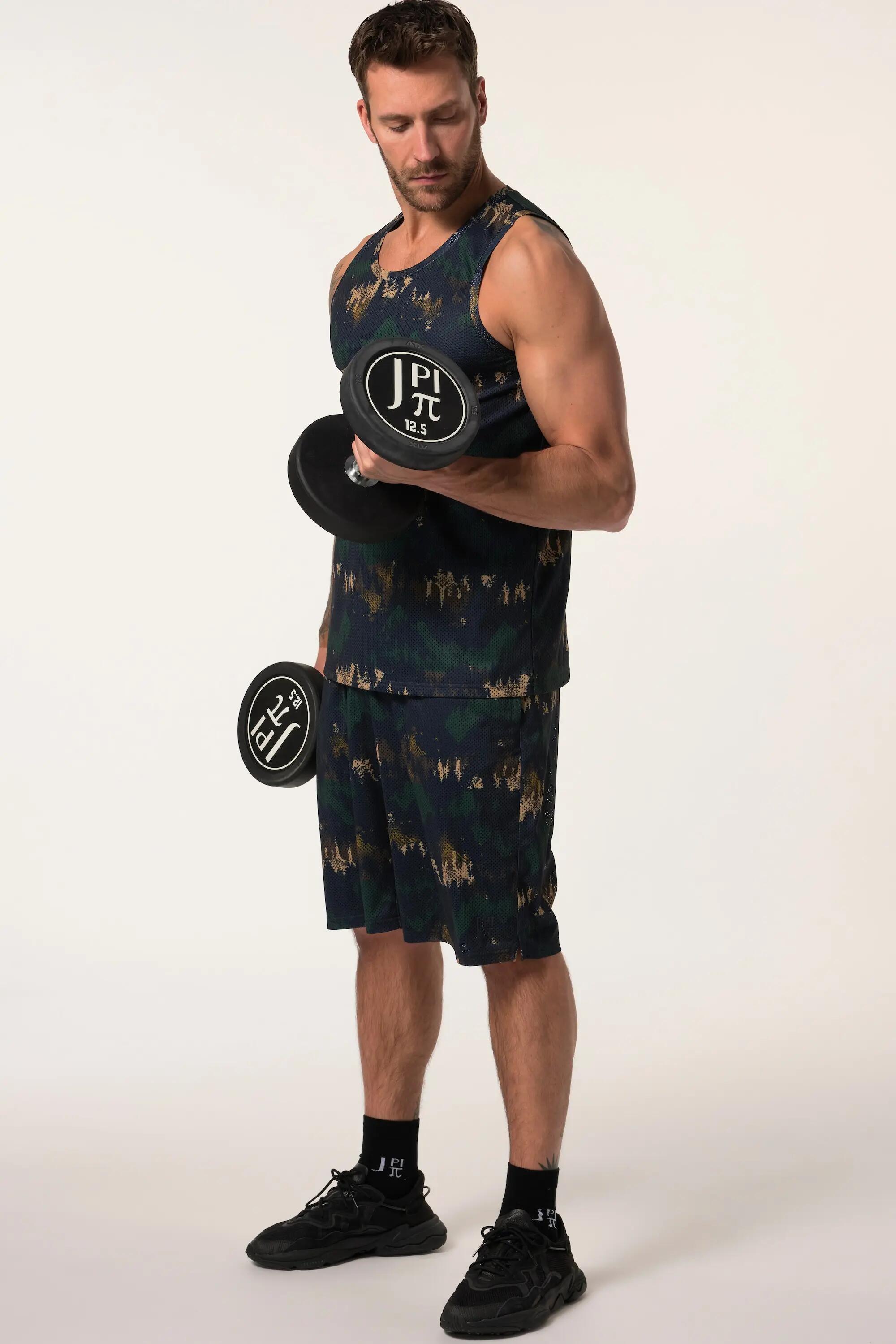 Herren Tanktop Fitness Mesh QuickDry 6/9
