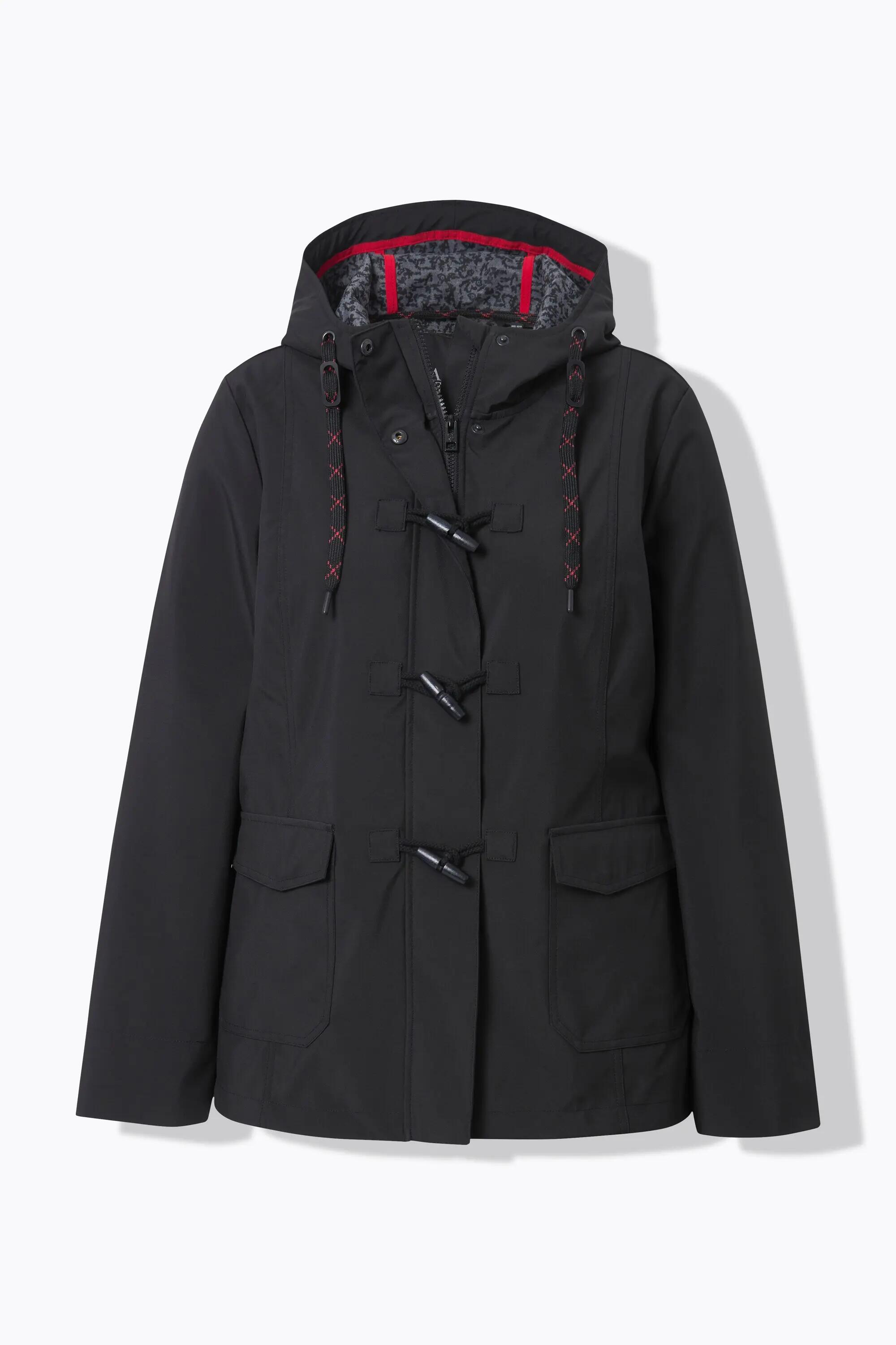 Femme Veste softshell HYPRAR à capuche. Matière déperlante. Boutons brandebourg 3/13