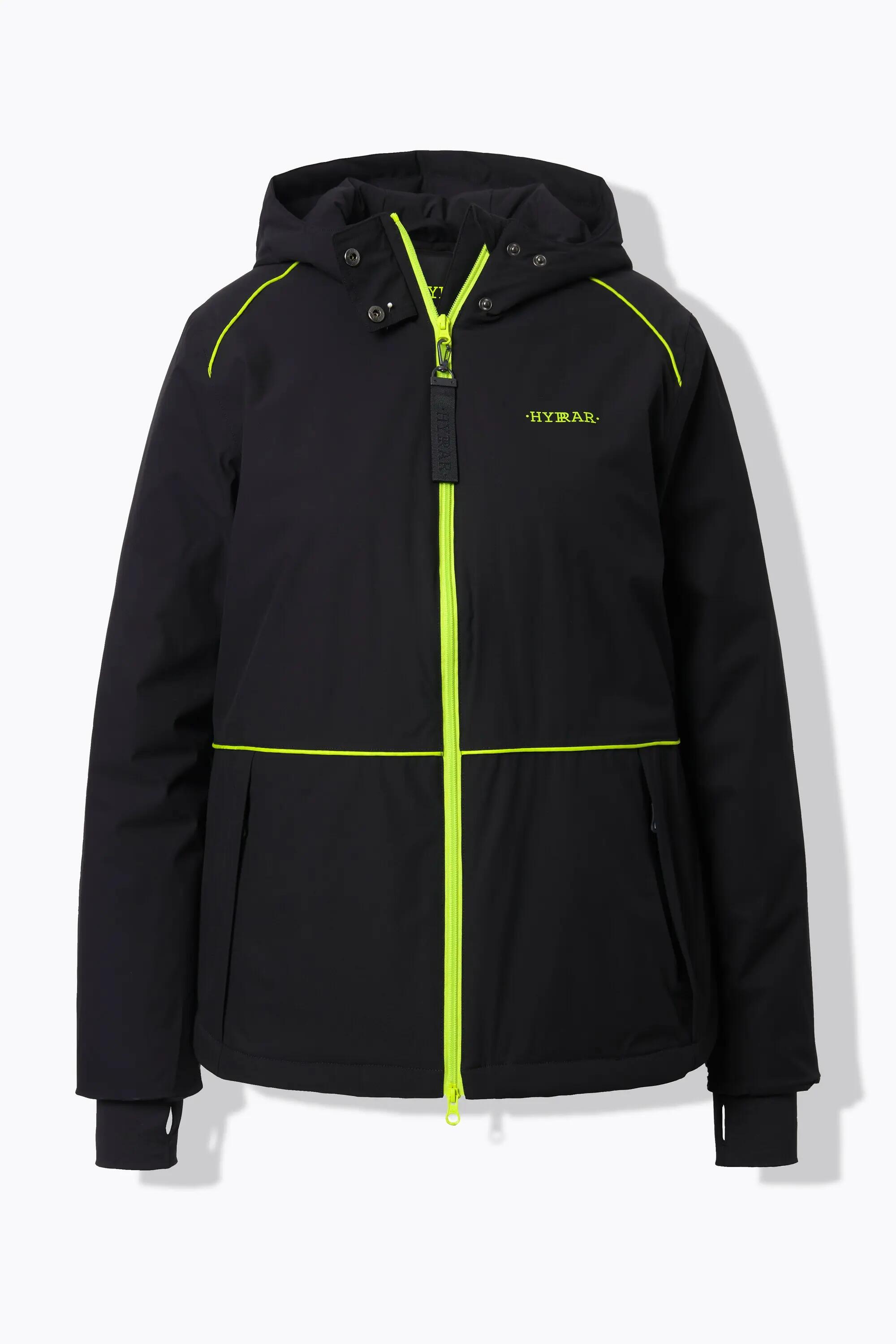 Damen HYPRAR Funktionsjacke wasserdicht 2-Wege-Zipper Kapuze 5/13