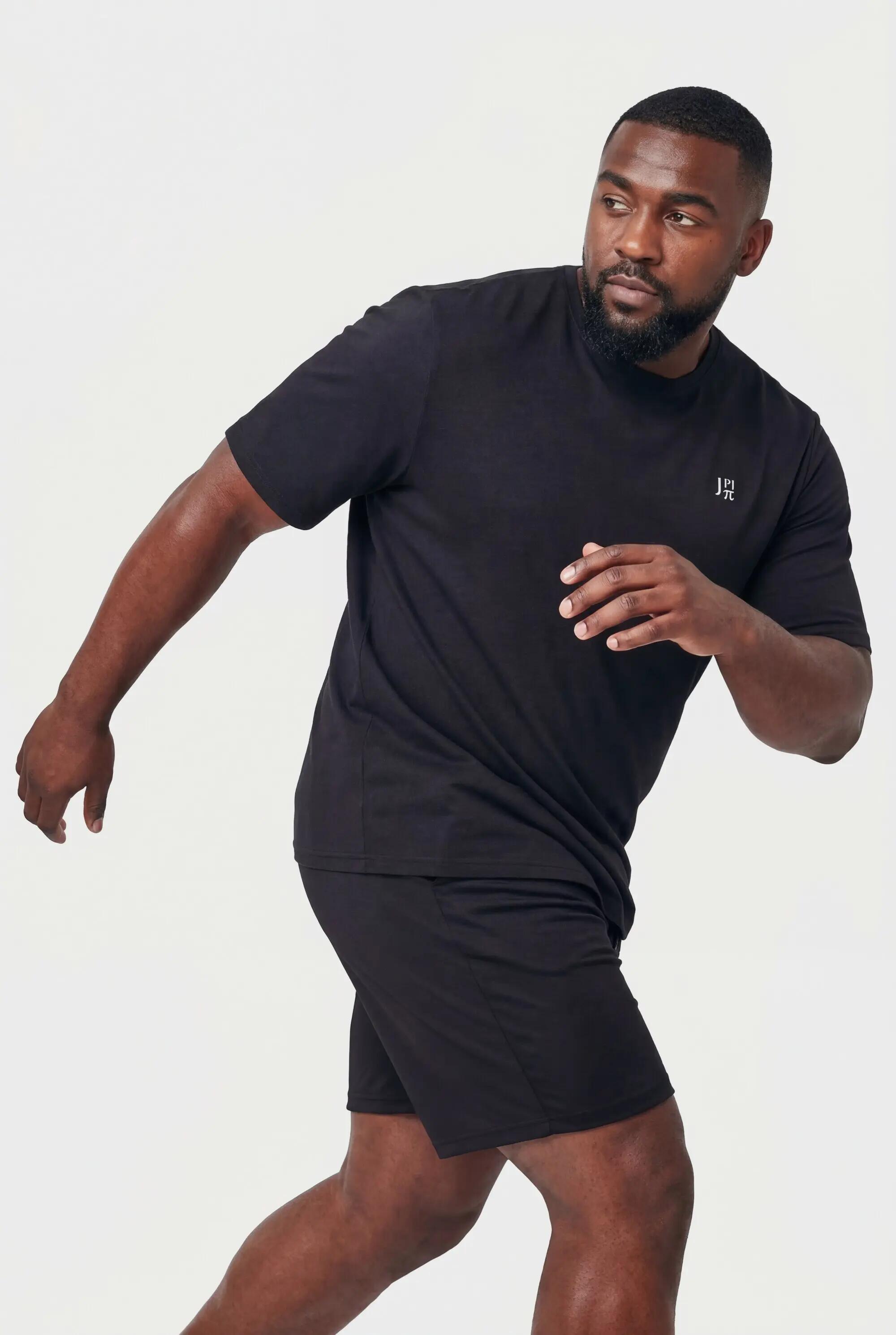 Herren Funktions-Shirt Fitness Halbarm QuickDry 11/13