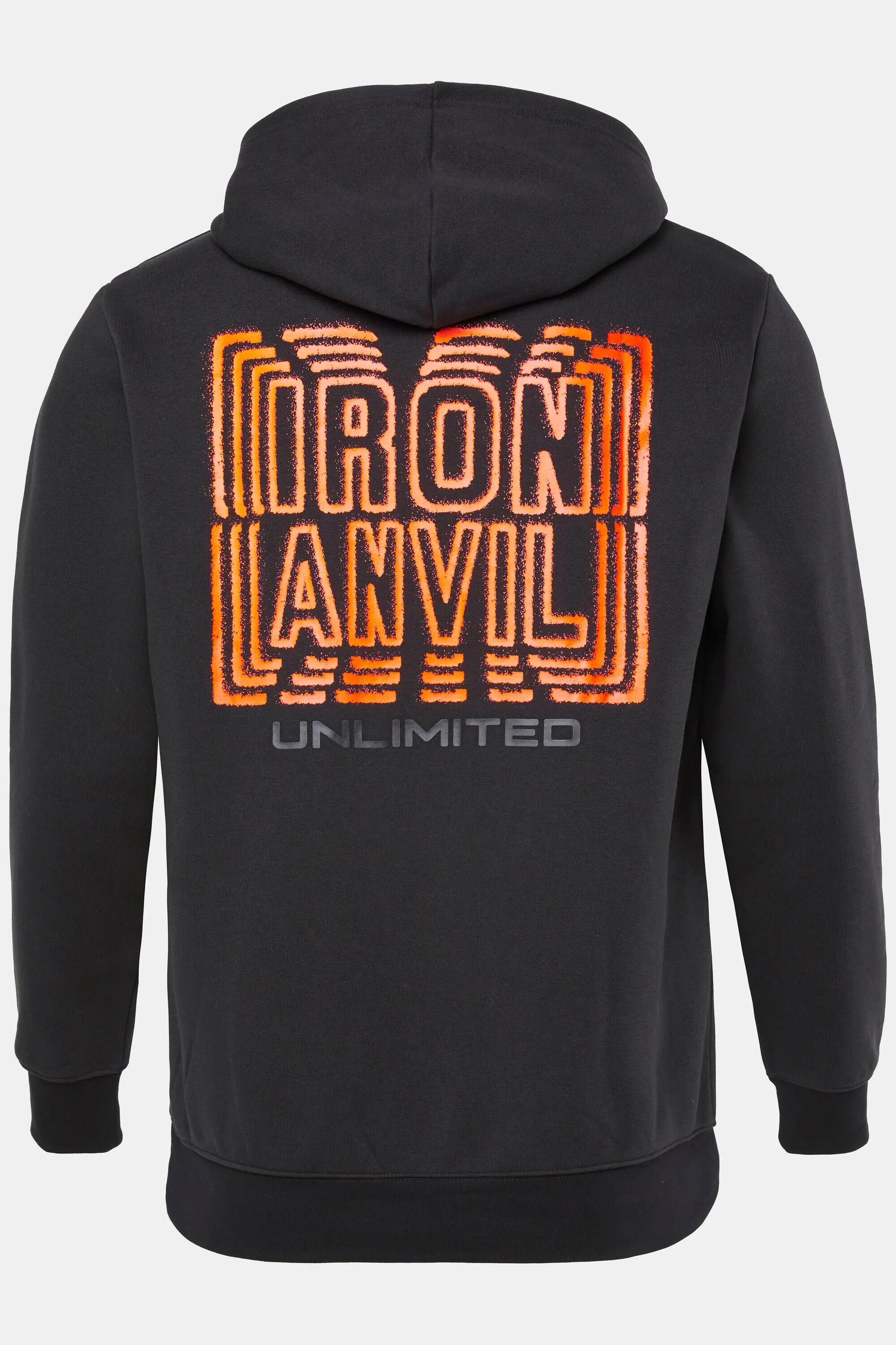 Hommes Sweat-shirt à capuche imprimé dans le dos collection Fitness 10/11