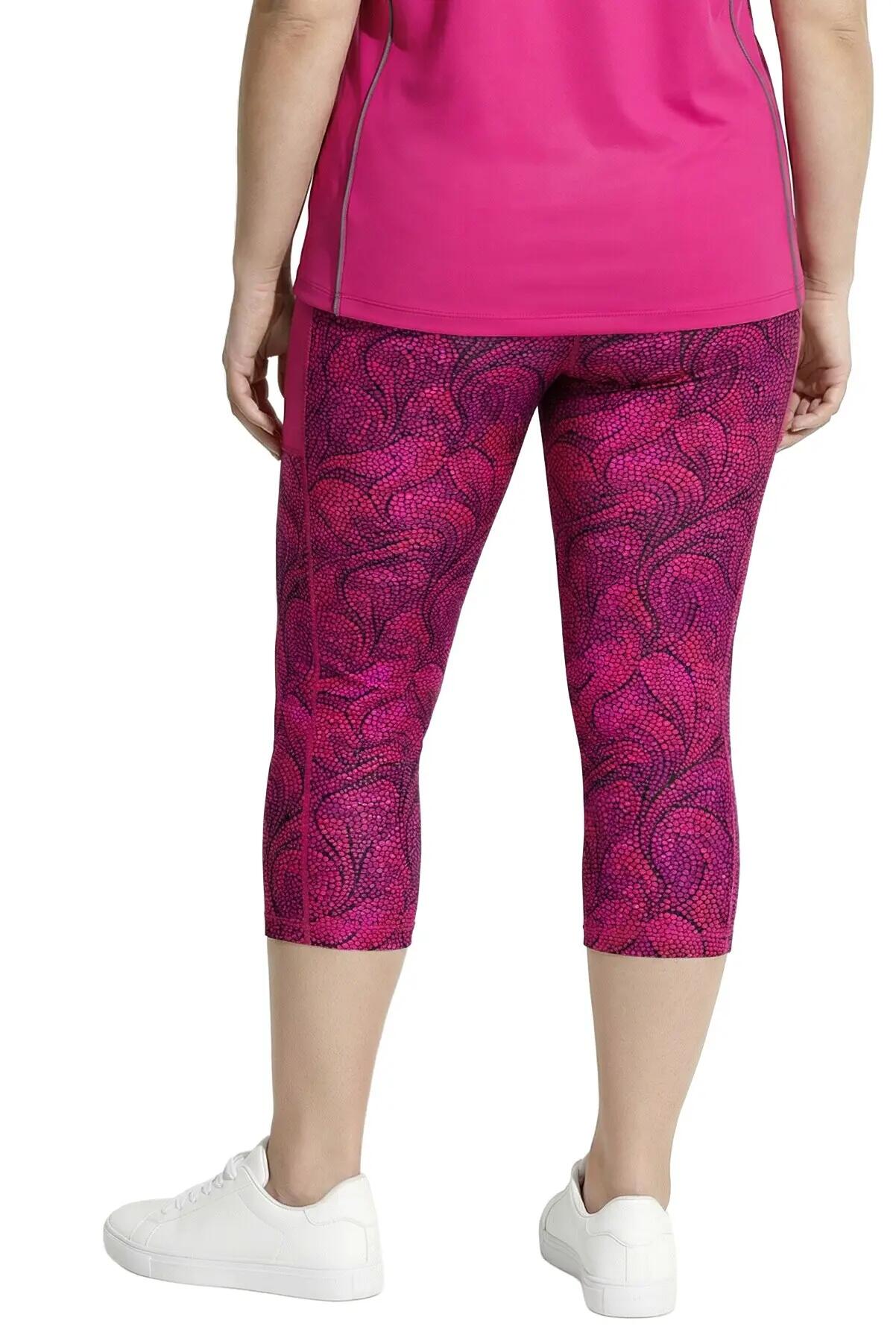 Femme Legging de sport 3/4. Matière recyclée. Séchage rapide 4/13