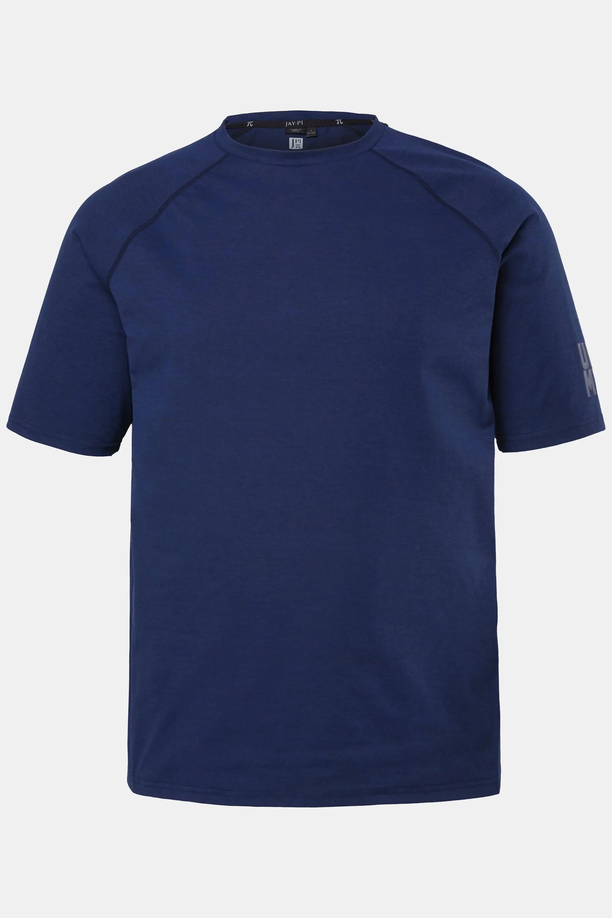 Heren T-shirt borstprint korte raglanmouwen tot 7XL 7/9