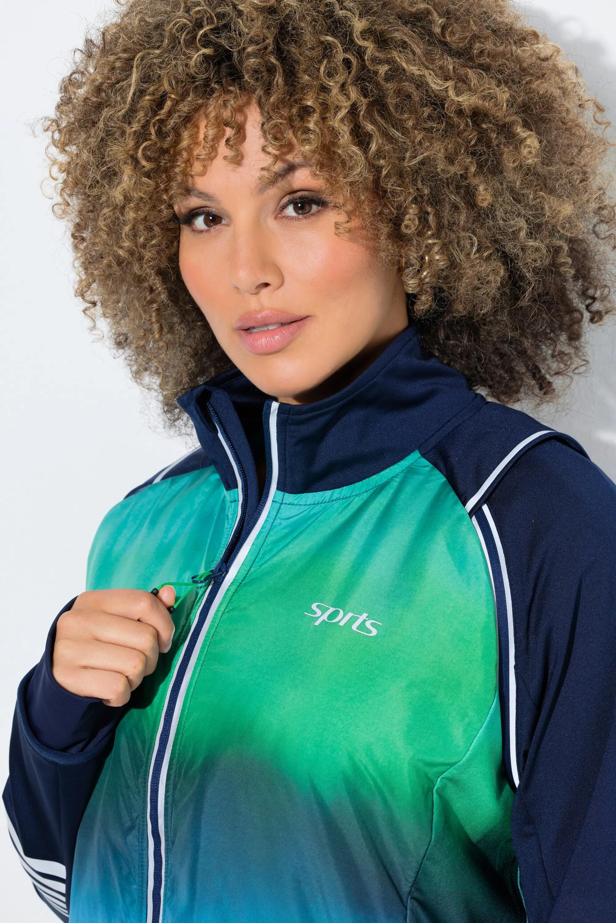 Femme Veste technique 2-en-1 matière Powerstretch manches amovibles 10/13