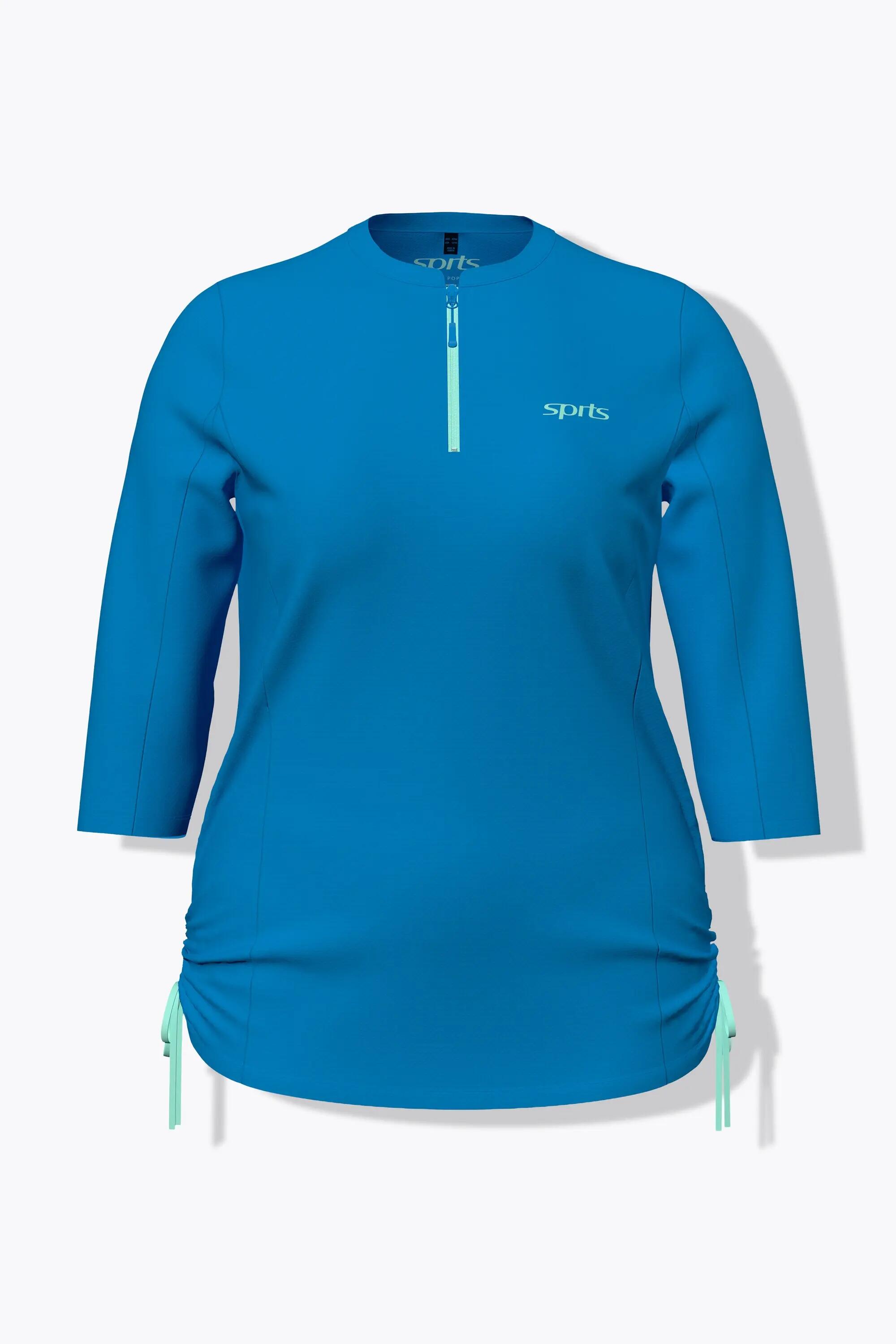 Dames Functioneel shirt ronde hals driekwartmouwen gerecycled 13/13