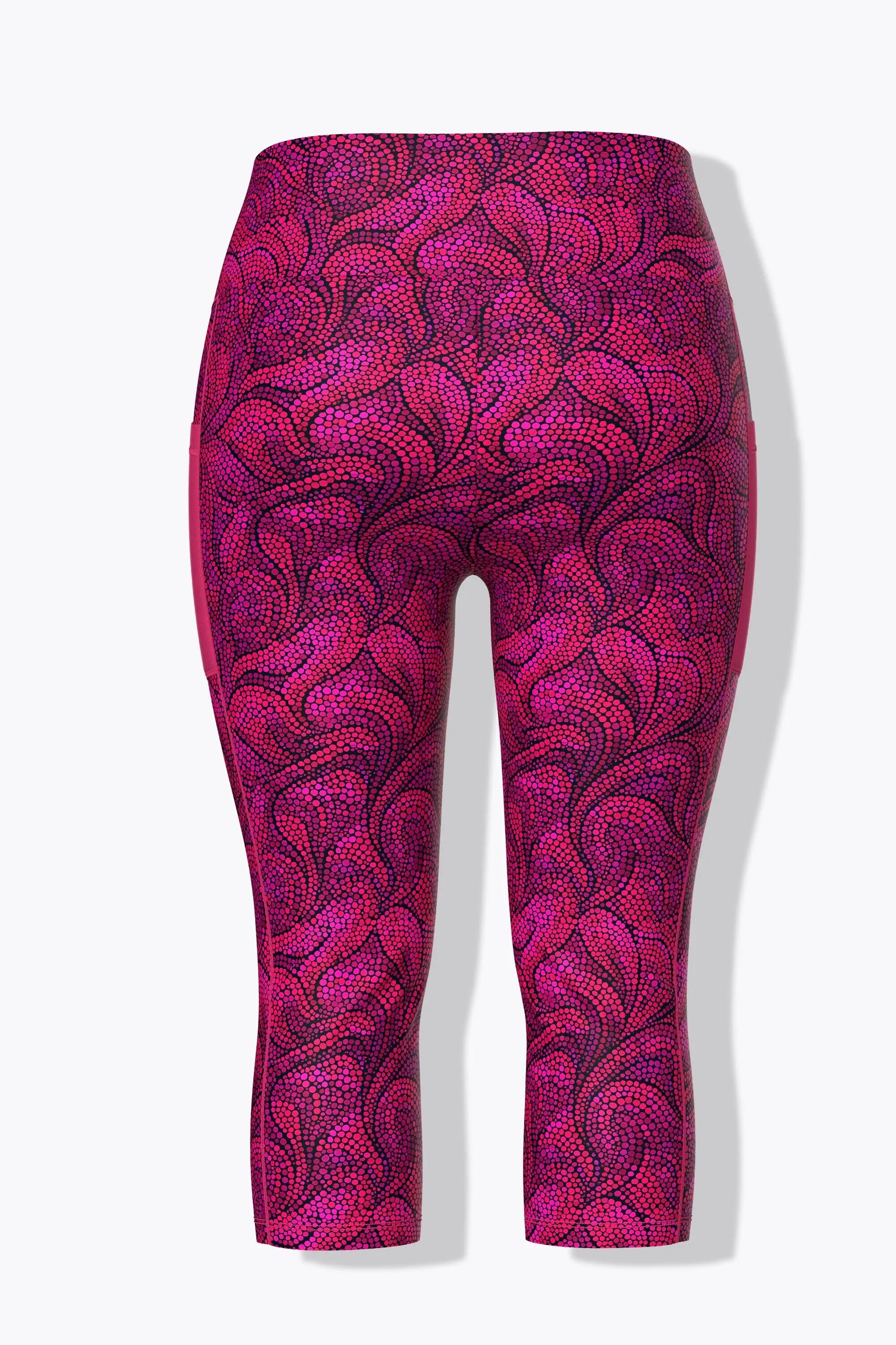 Femme Legging de sport 3/4. Matière recyclée. Séchage rapide 2/13