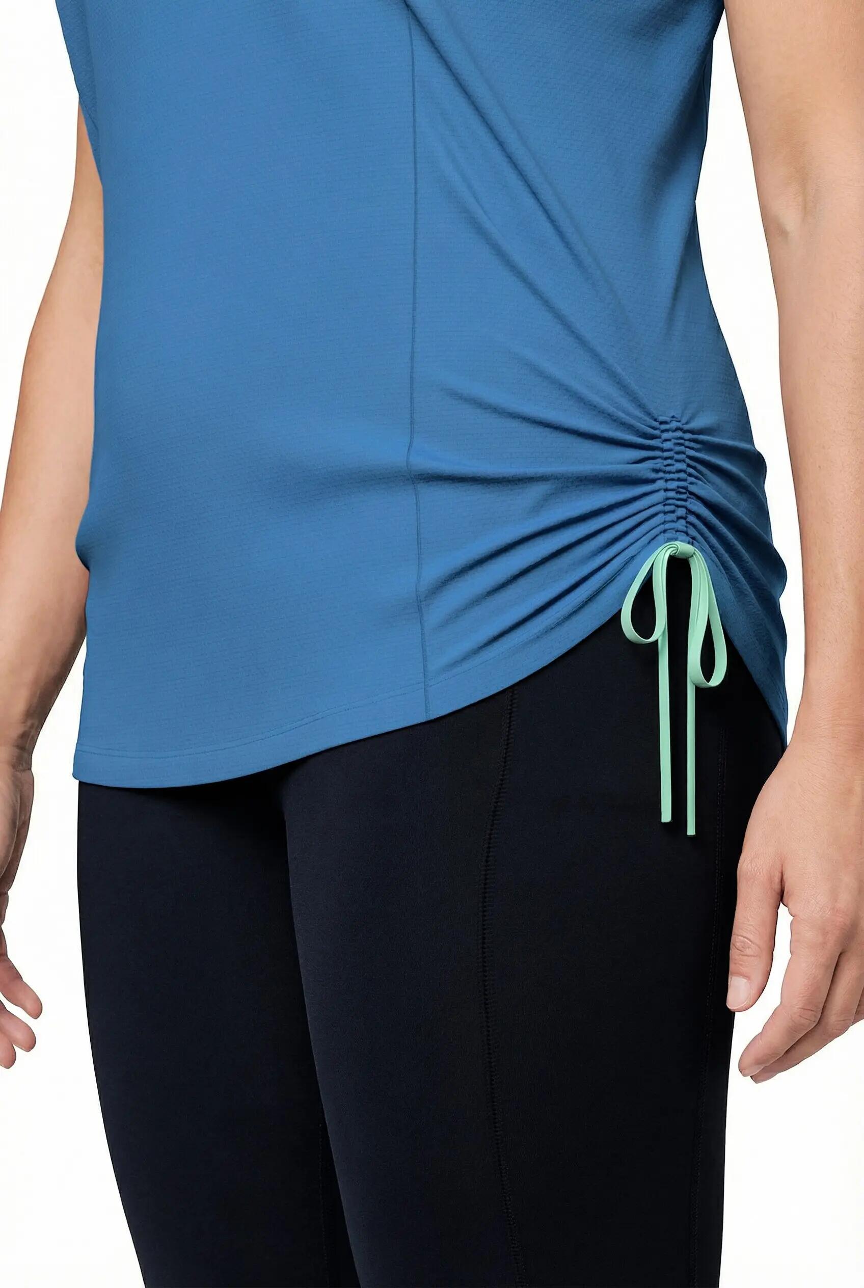 Dames Functioneel shirt ronde hals driekwartmouwen gerecycled 11/13