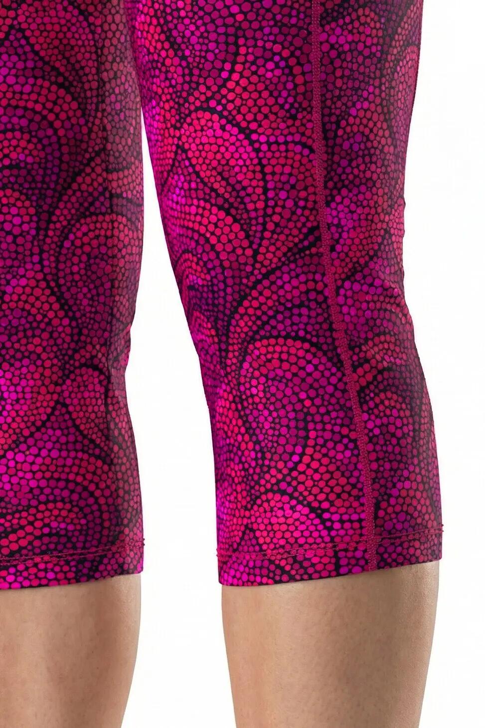 Femme Legging de sport 3/4. Matière recyclée. Séchage rapide 9/13