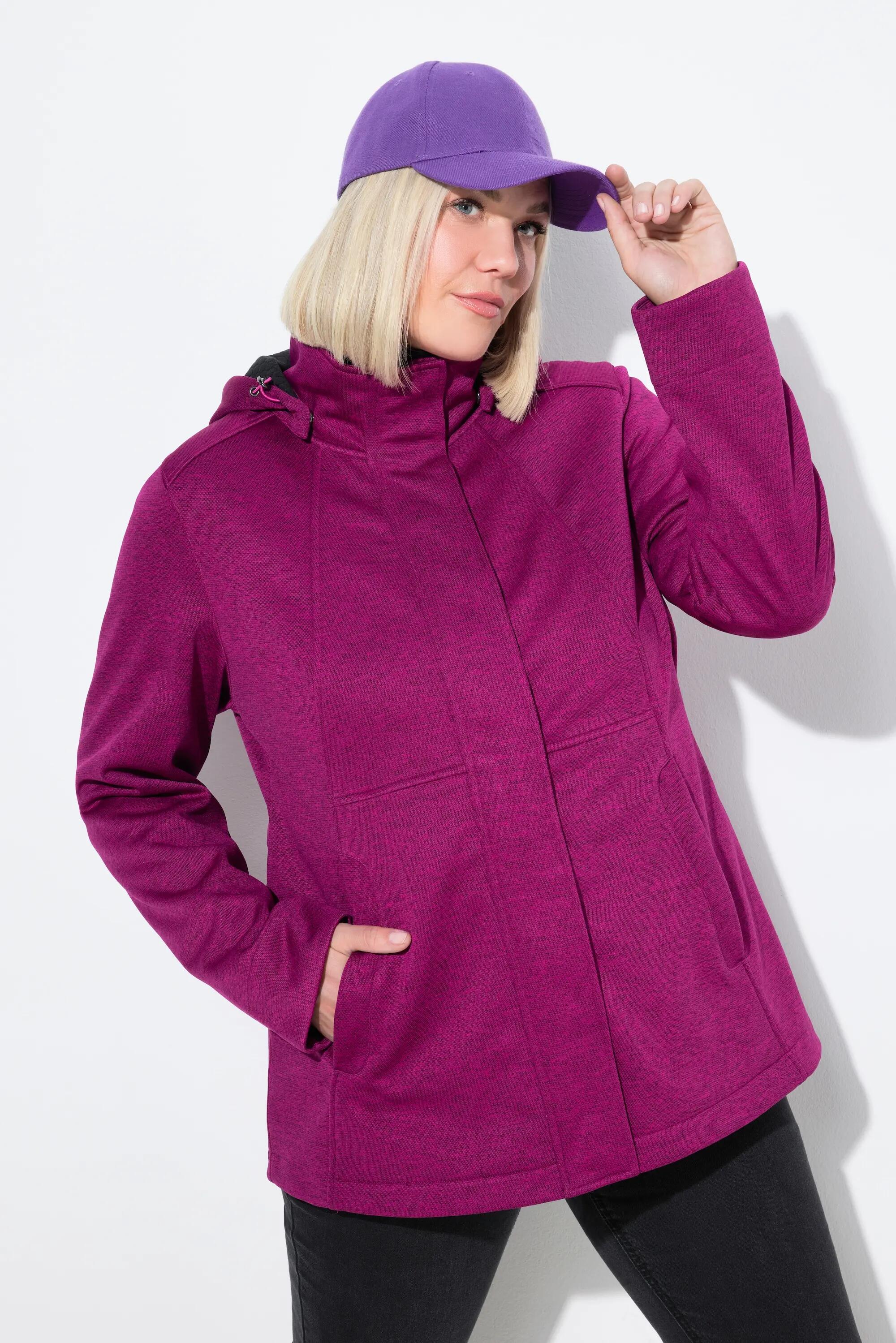 Femme Veste technique HYPRAR à capuche tissu Softshell imperméable 4/13