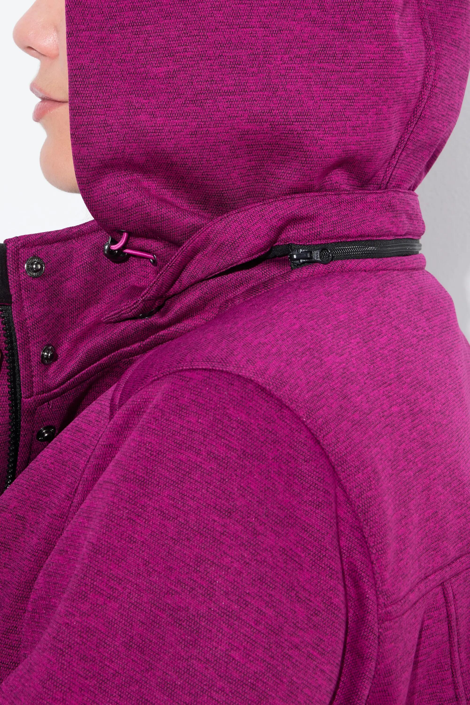 Femme Veste technique HYPRAR à capuche tissu Softshell imperméable 2/13