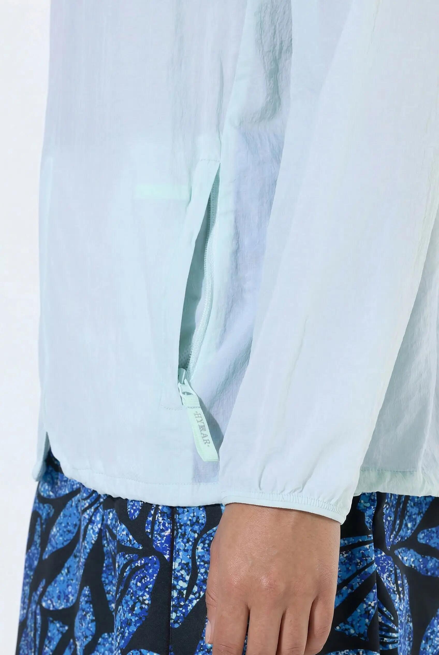 Femme Veste d’extérieur indice SPF 30+ déperlante capuche 10/13
