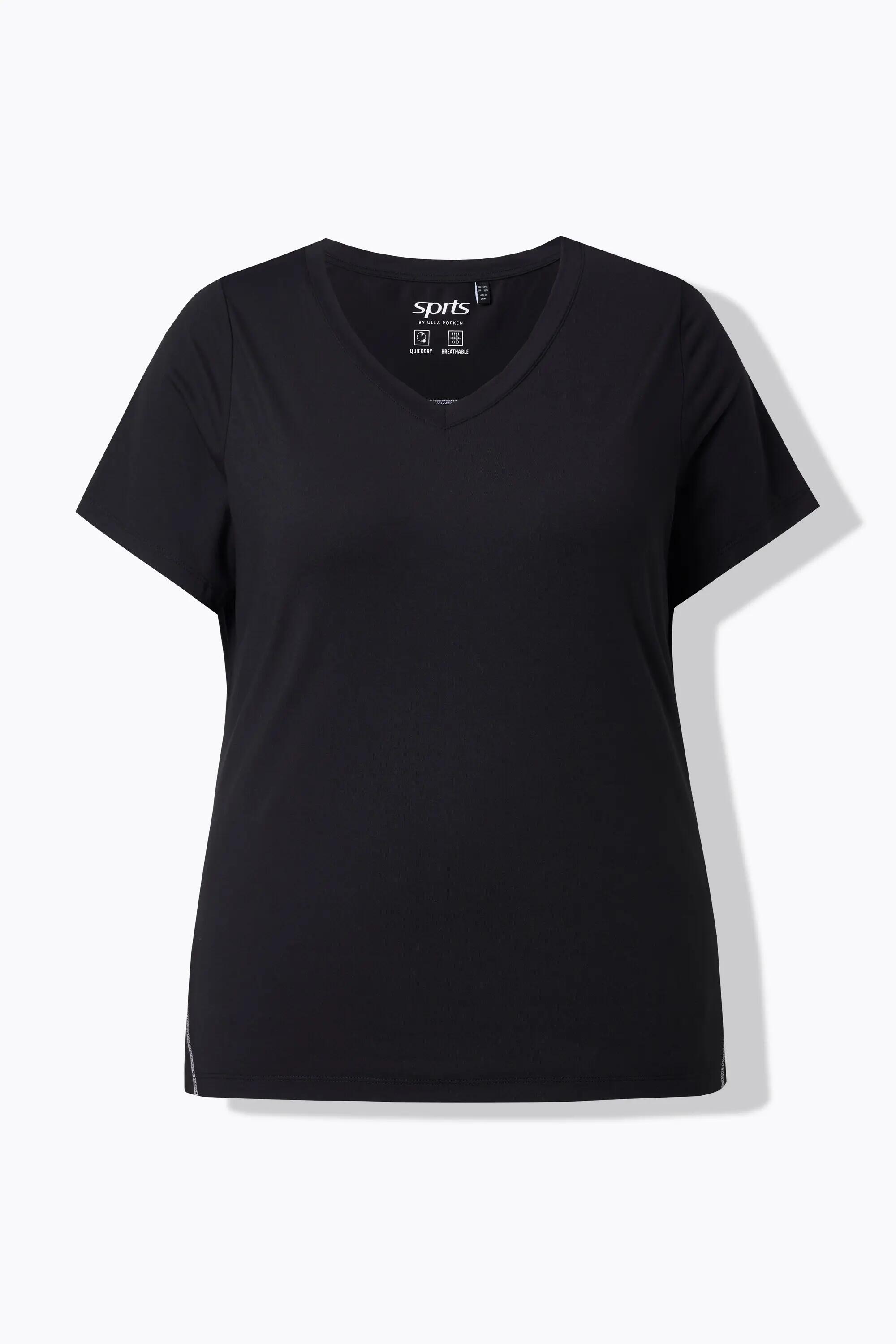Dames Functioneel shirt Slim V-hals korte mouwen gerecycled 11/11