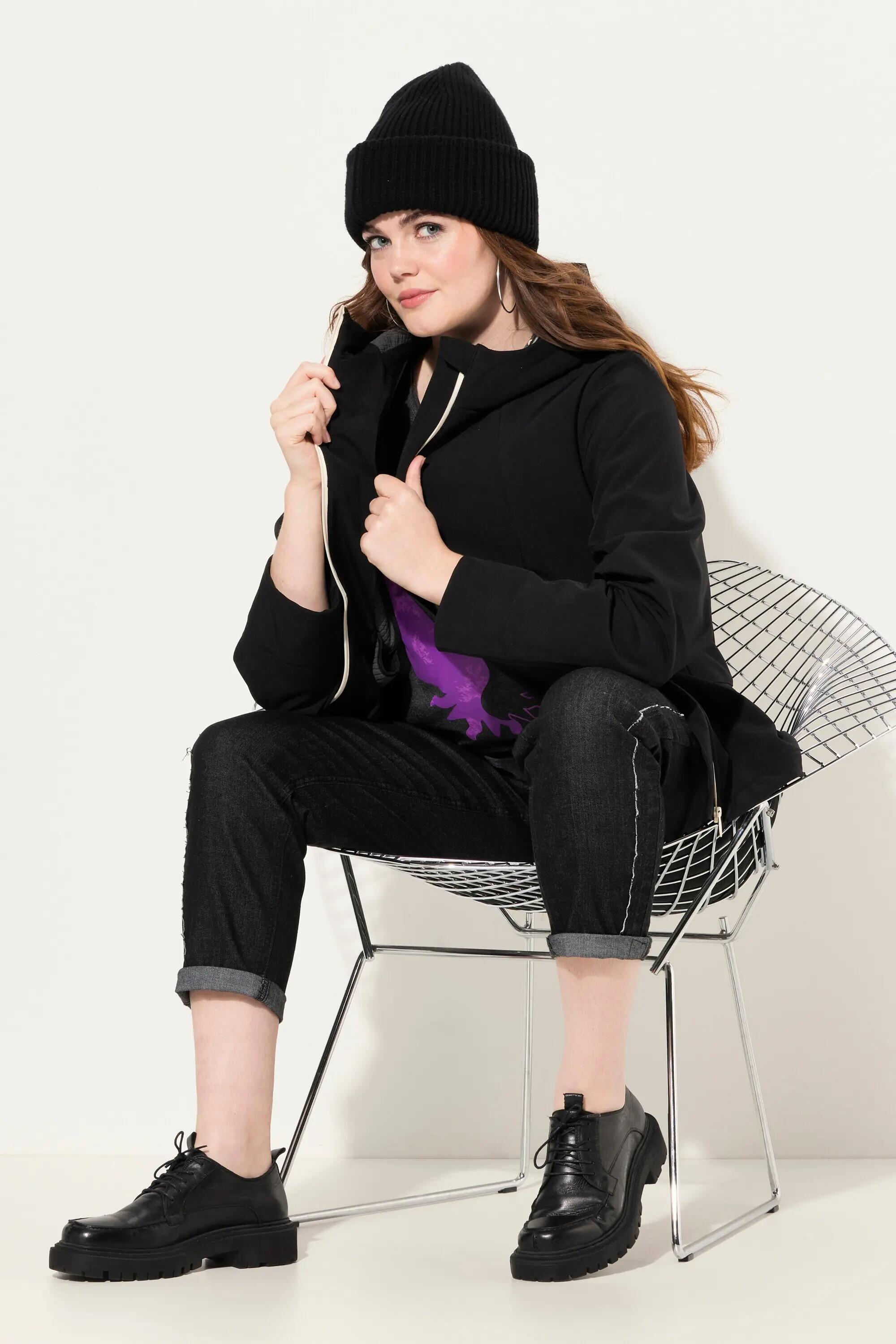 Femme Veste technique HYPRAR à capuche tissu Softshell imperméable 8/9