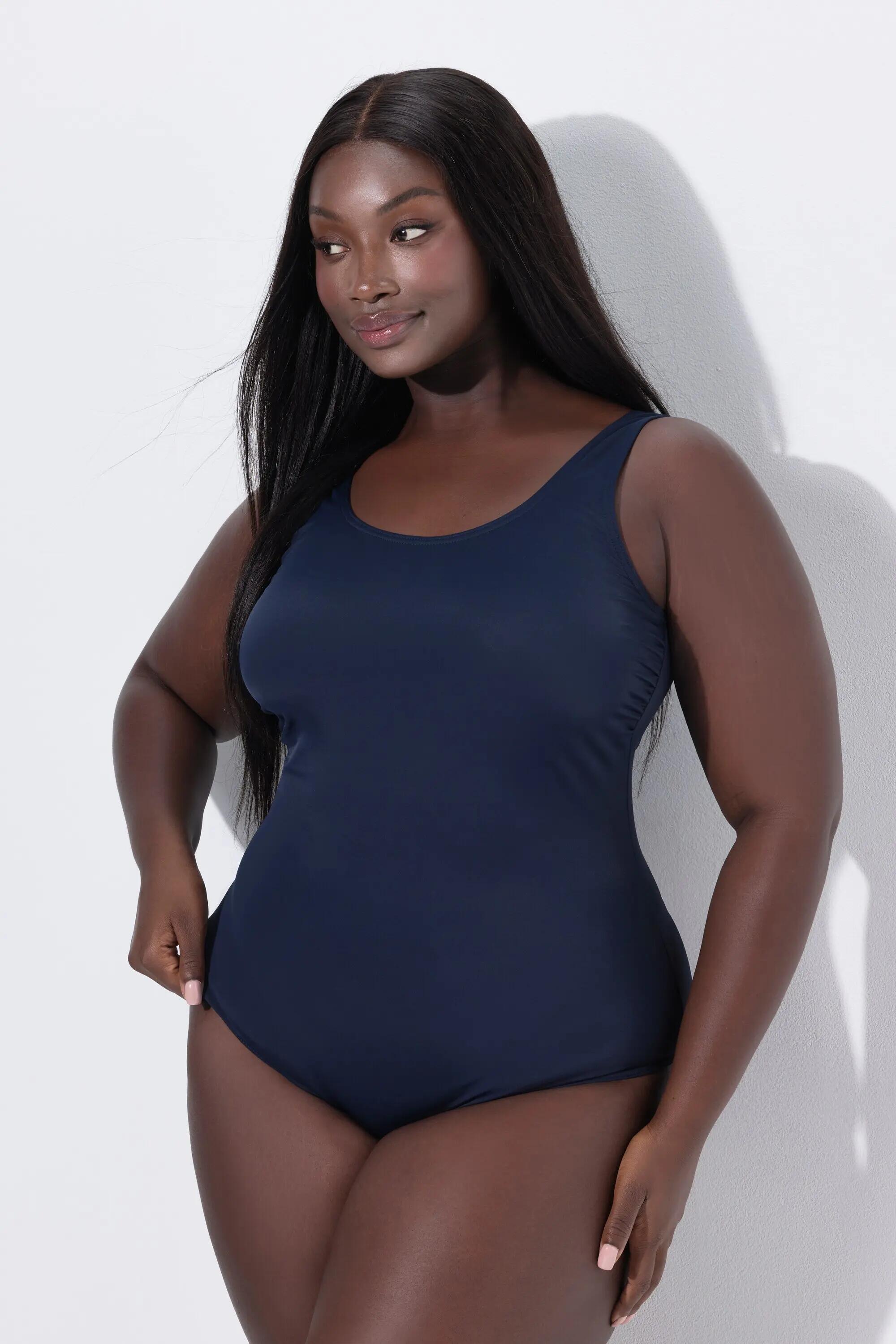Damen Badeanzug extraweiches Futter seitliche Raffung 11/13