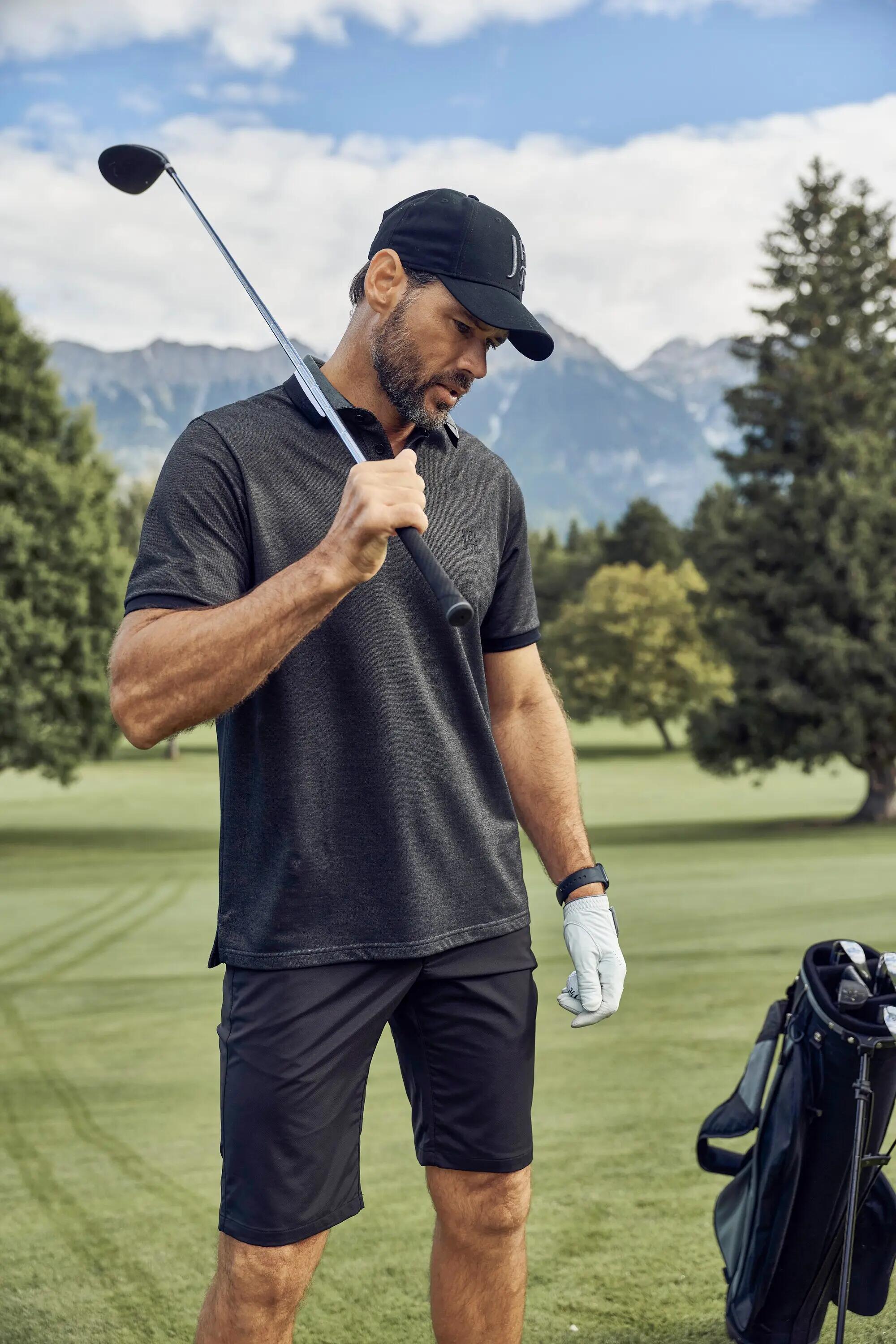 Heren Poloshirt golf korte mouwen QuickDry TwoTone 9/9