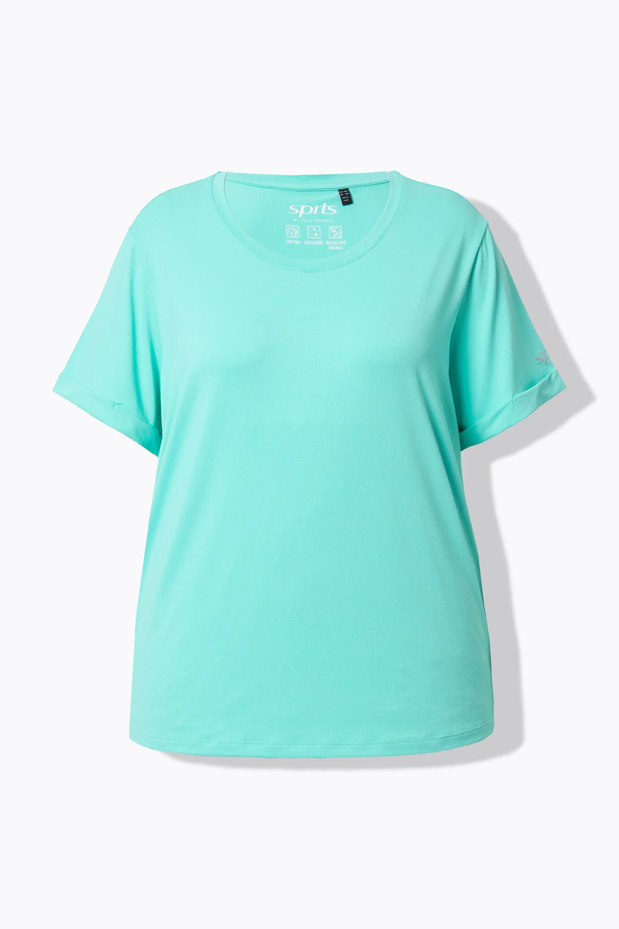 Dames Functioneel shirt LSF 50+ ronde hals halflange mouwen gerecycled 11/13