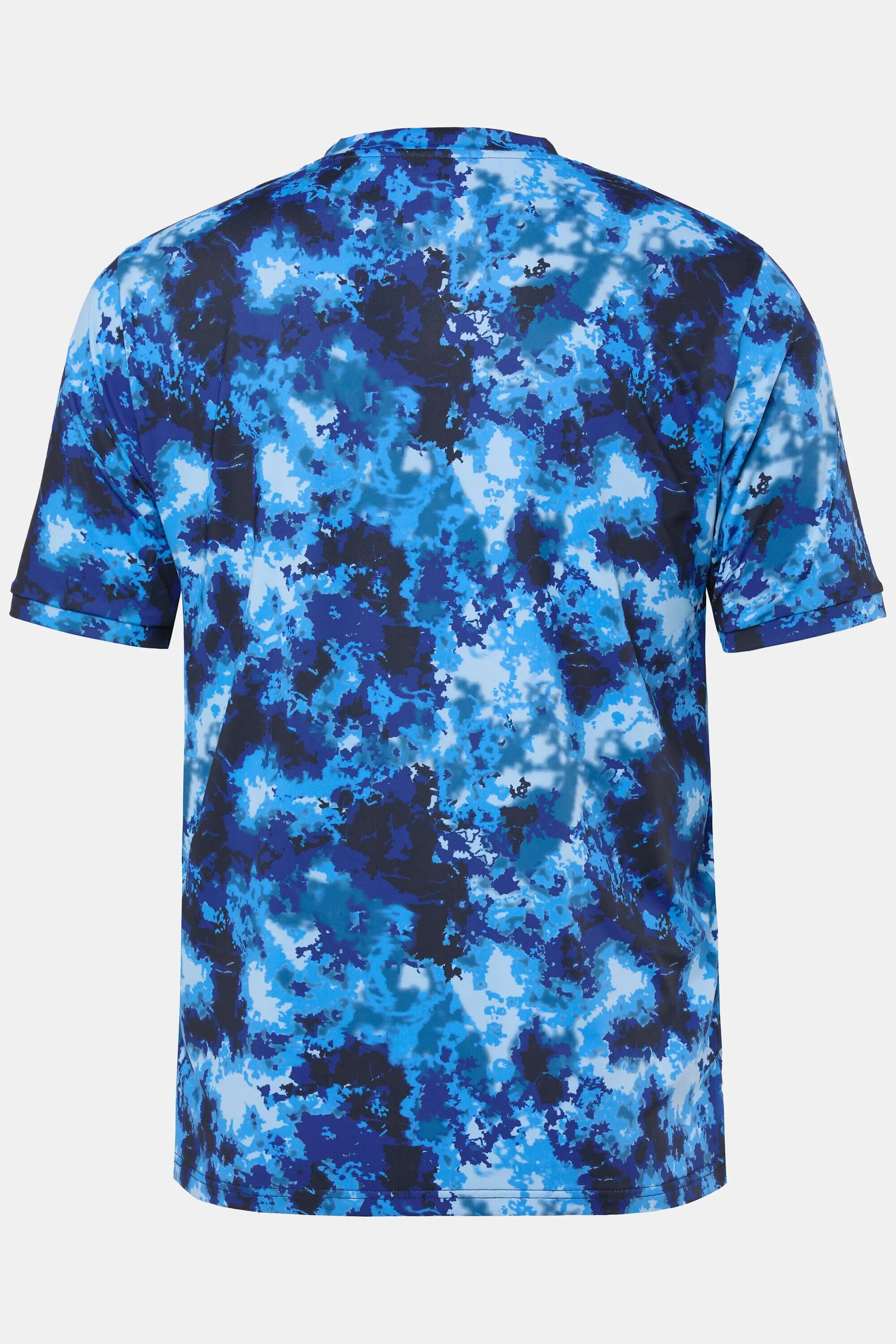 Heren T-shirt FLEXNAMIC® fitness korte mouwen all-over print QuickDry 9/9