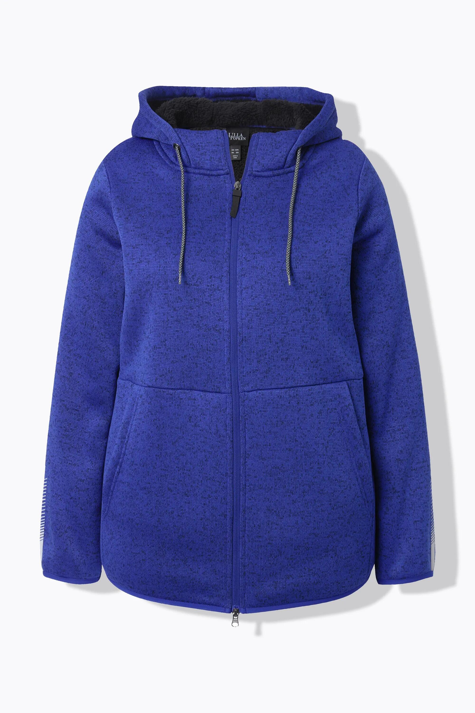 Damen Strickfleece-Jacke Teddyfleece 2-Wege-Zipper Reflektor 13/13