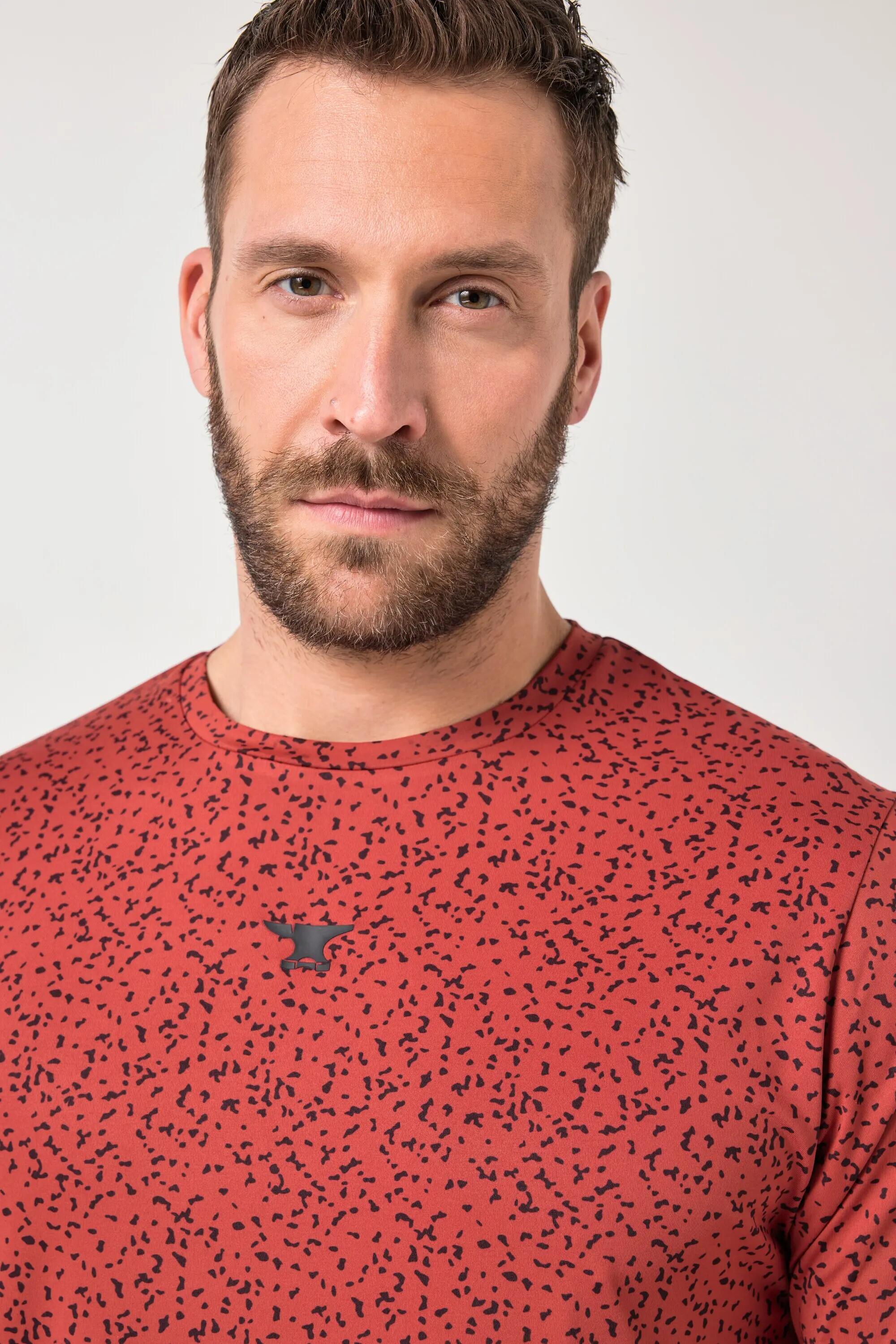 Herren T-Shirt FLEXNAMIC® Fitness Halbarm Muster QuickDry 8/11