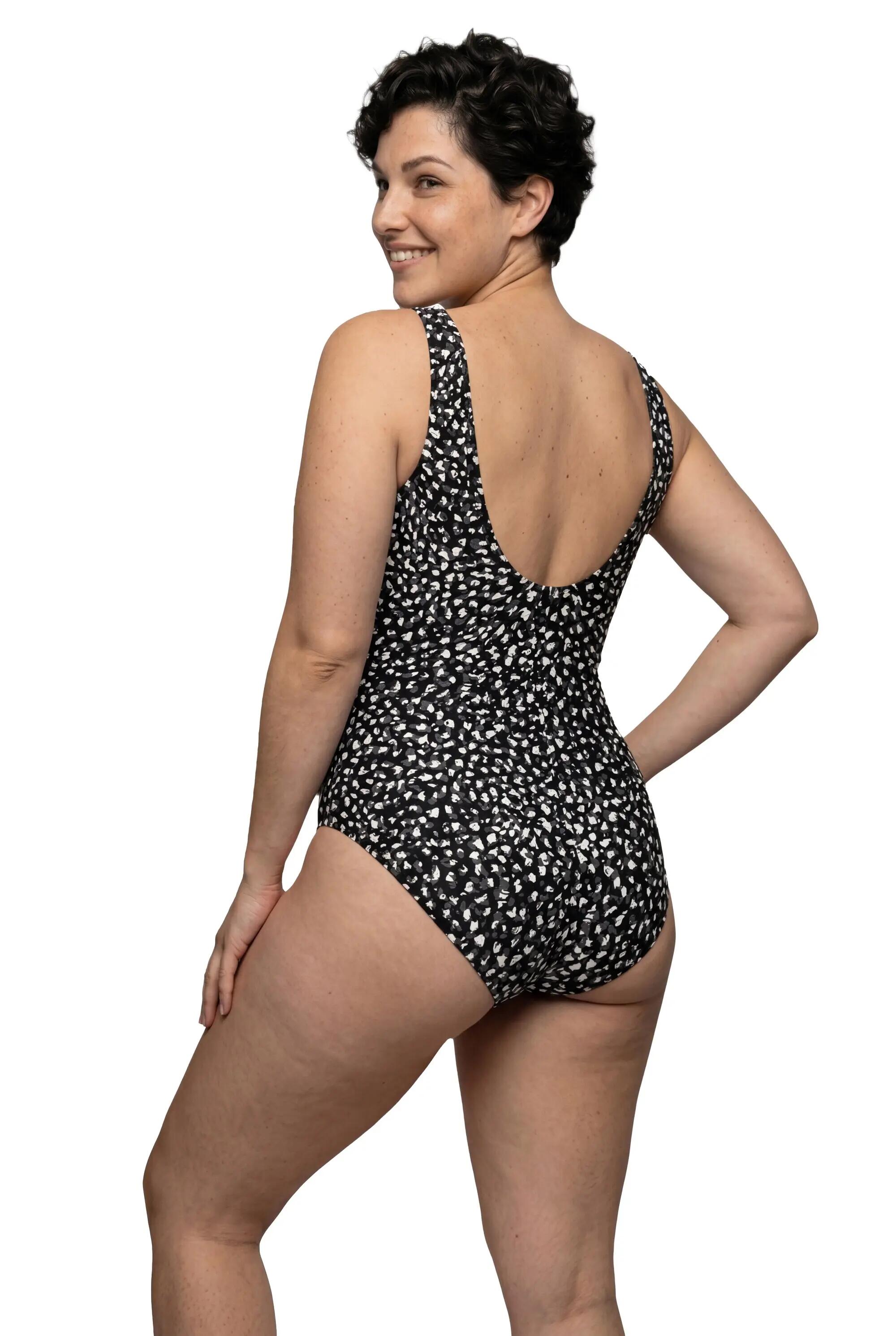 Femme Maillot de bain effet cache-cœur bonnets souples anneau fantaisie 2/13