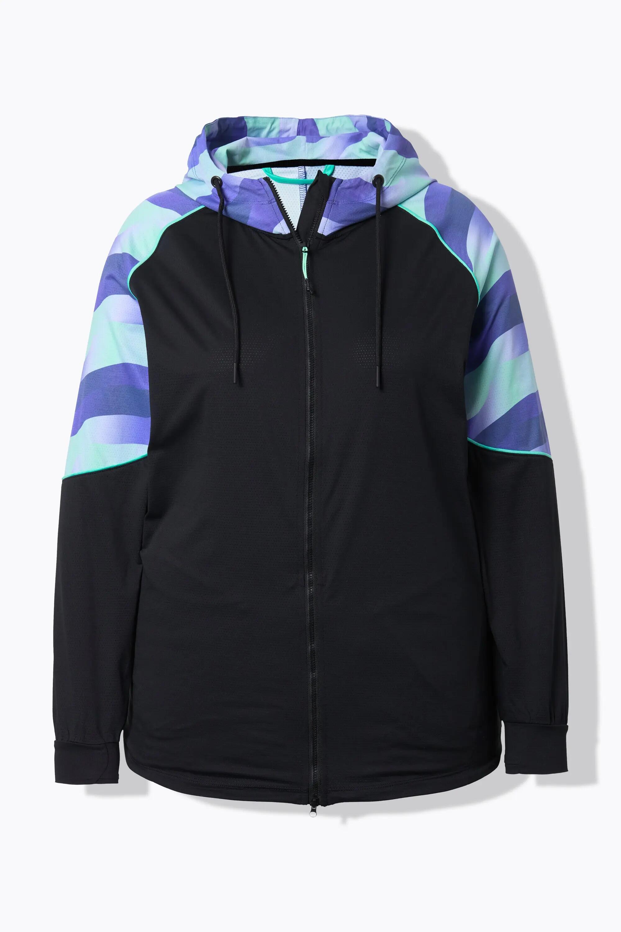 Damen Light-Funktionsjacke Kapuze Daumenloch 13/13