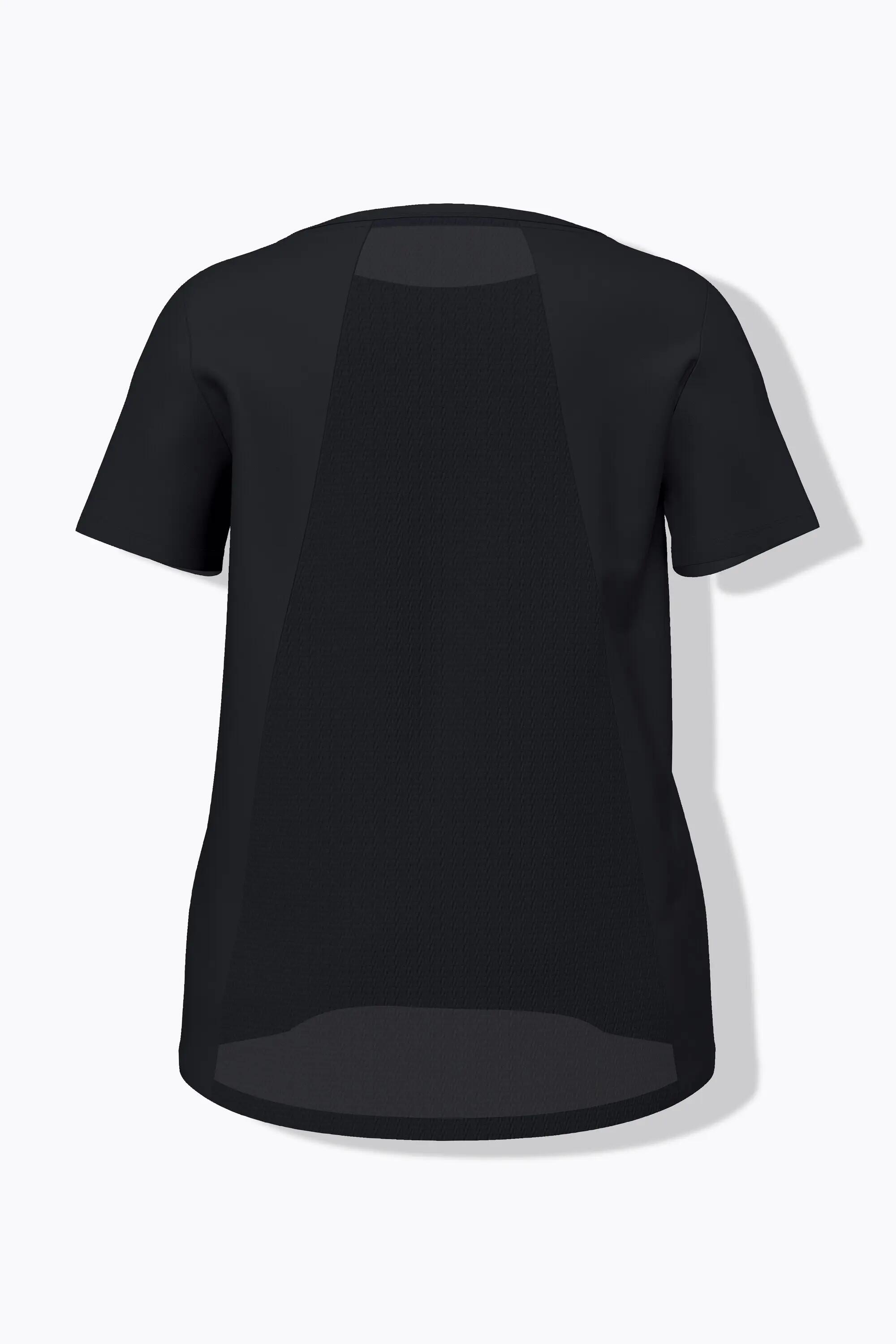 Femme T-shirt technique ondulations et manches courtes 12/13