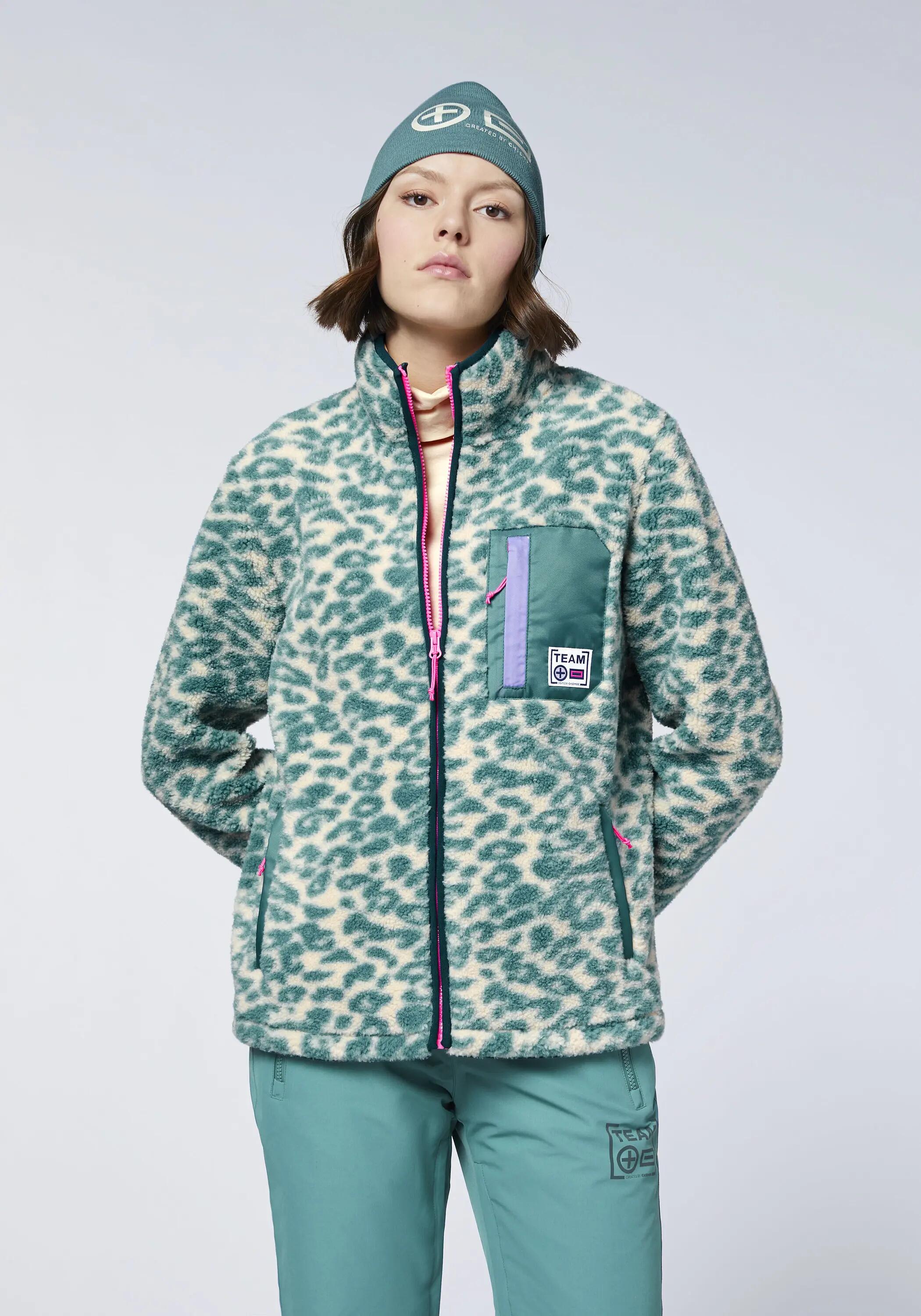 Jacke aus weichem Sherpa 3/7