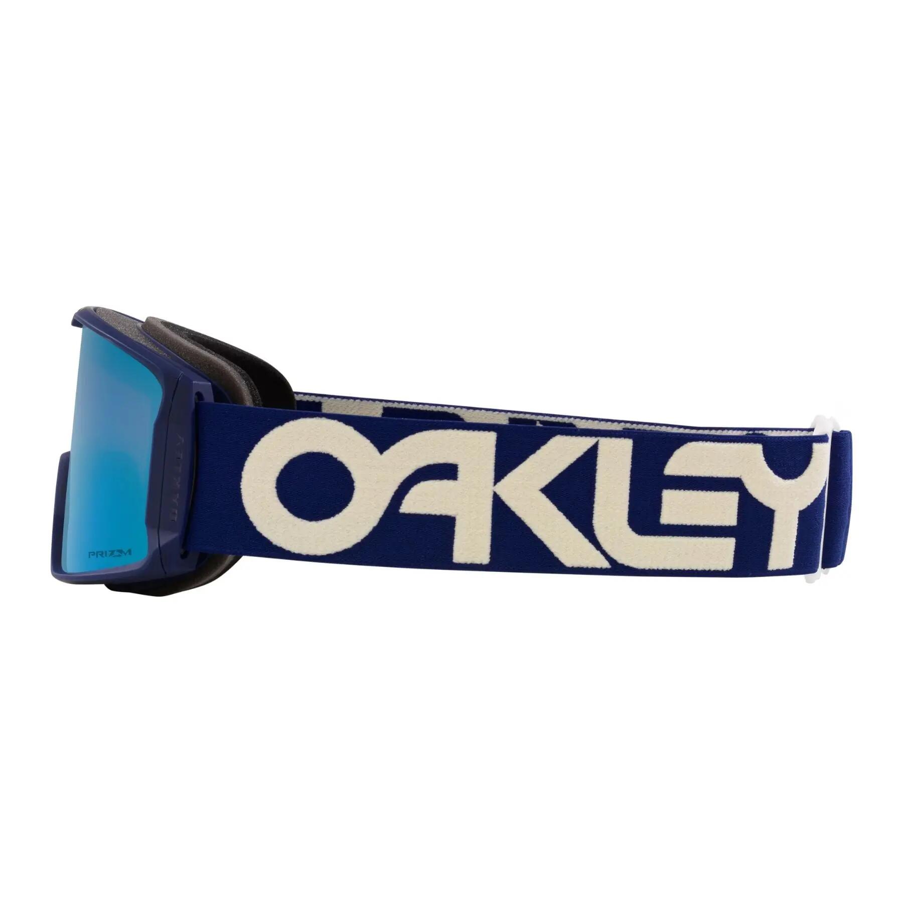 Oakley Line Miner L Skibril - Sapphire Iridiumblu 3/4