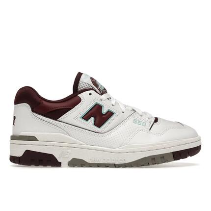 New Balance 550 Burgundy Cyan