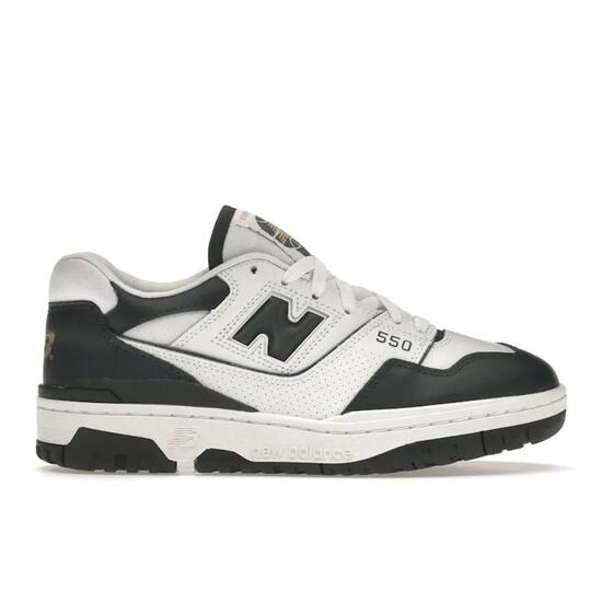 New Balance 550 White Dark Green