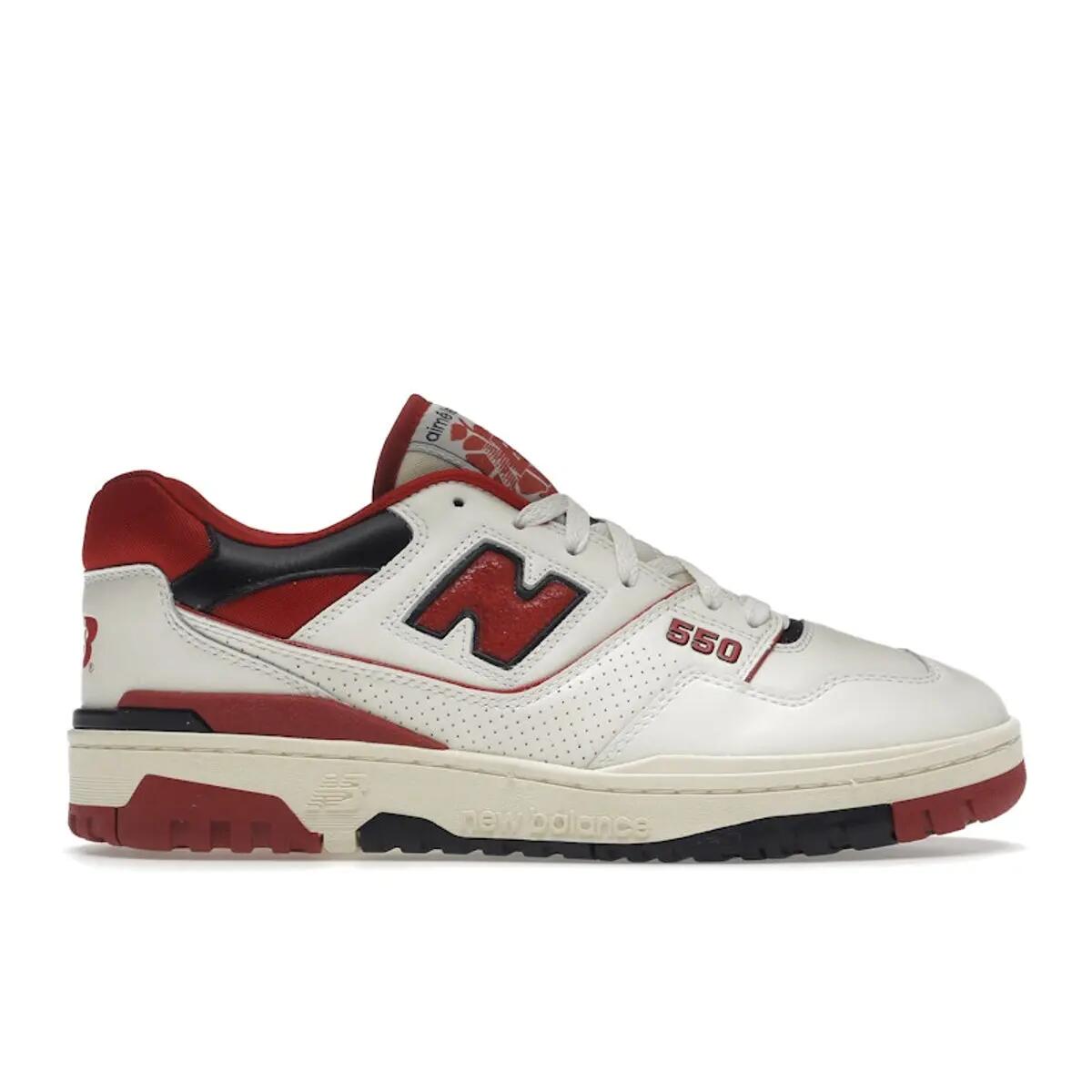 New Balance 550 Aime Leon Dore White Red 1/2