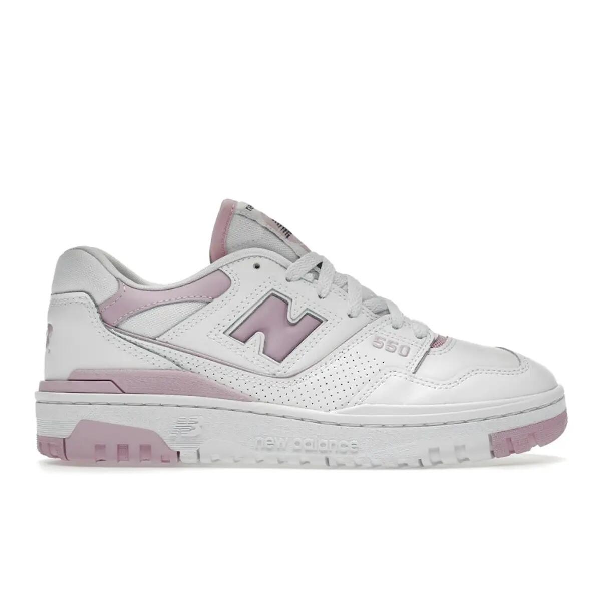 New Balance 550 White Bubblegum Pink (Women's) 1/6