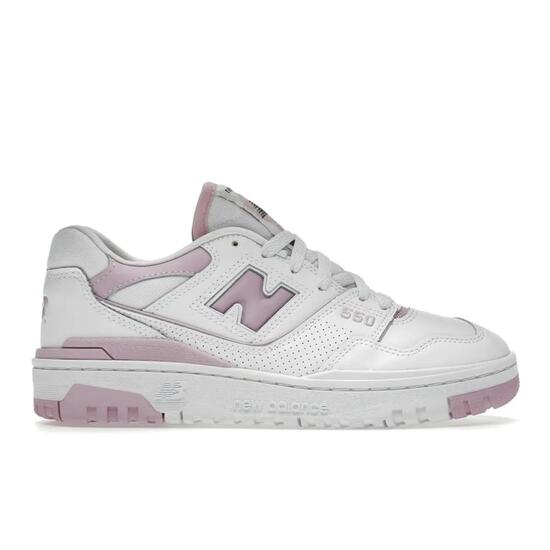 New Balance 550 White Bubblegum Pink (Women's)