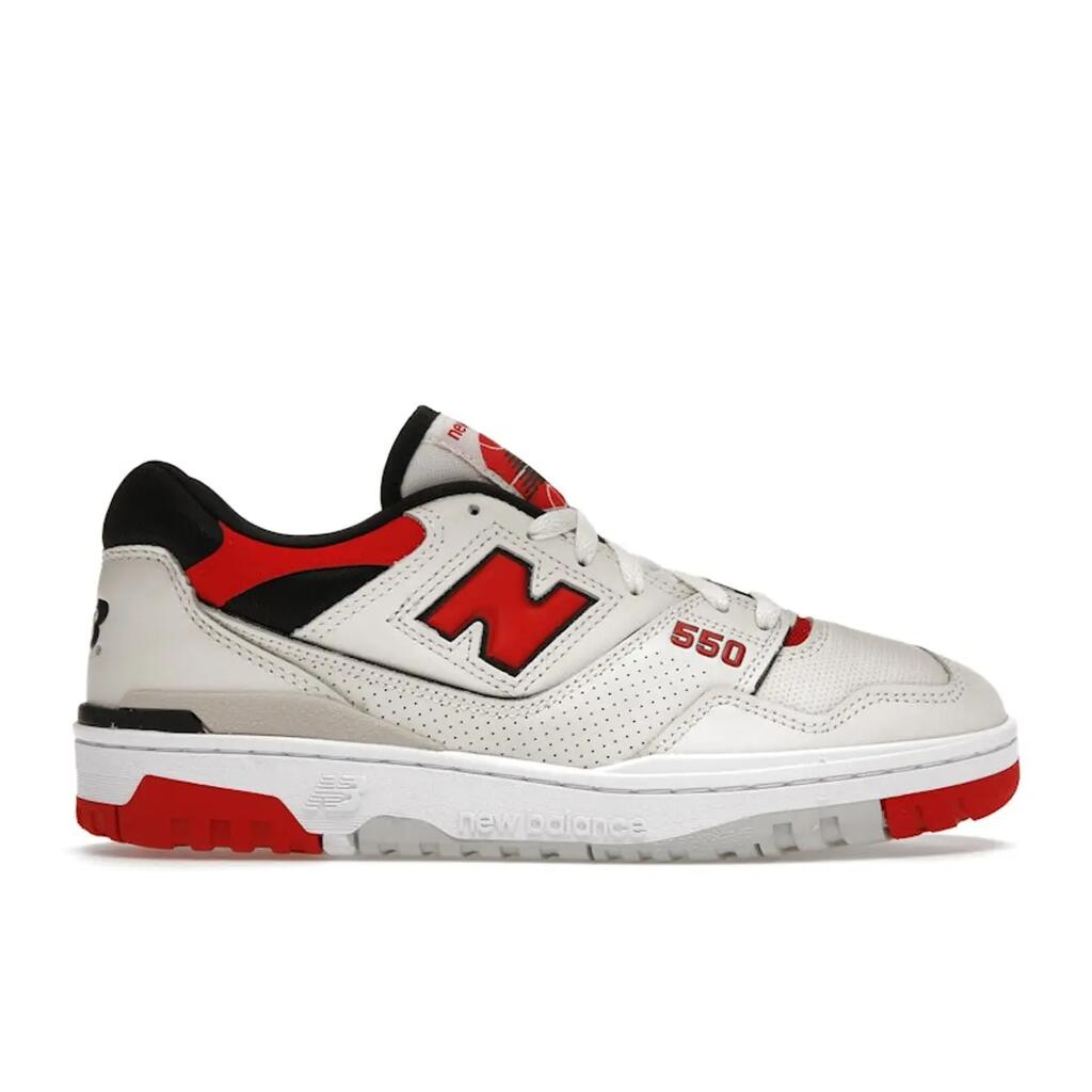 New Balance 550 Sea Salt True Red