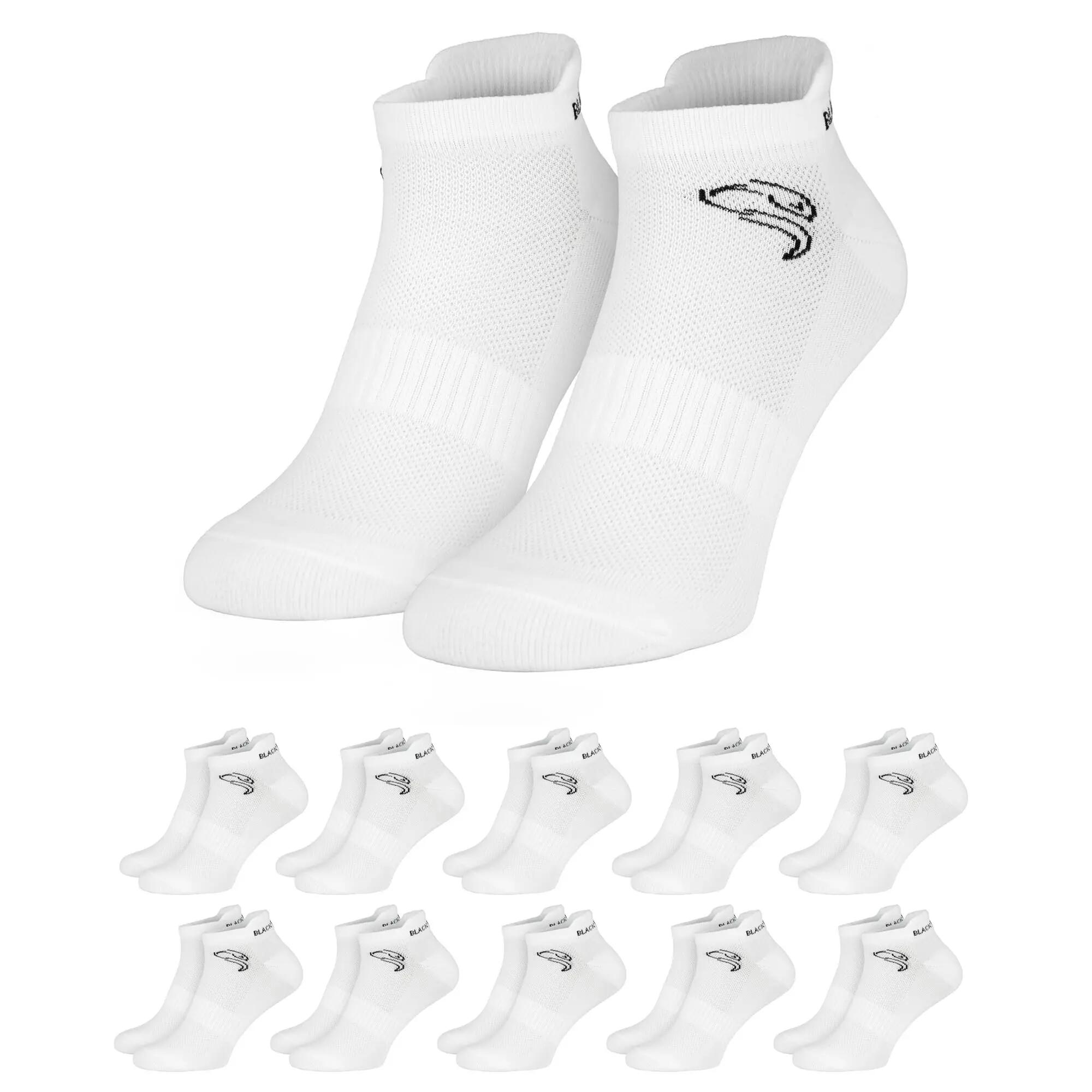Damen Herren Sportsocken Sneakersocken dünn atmungsaktiv gepolstert 10er Pack 9/9