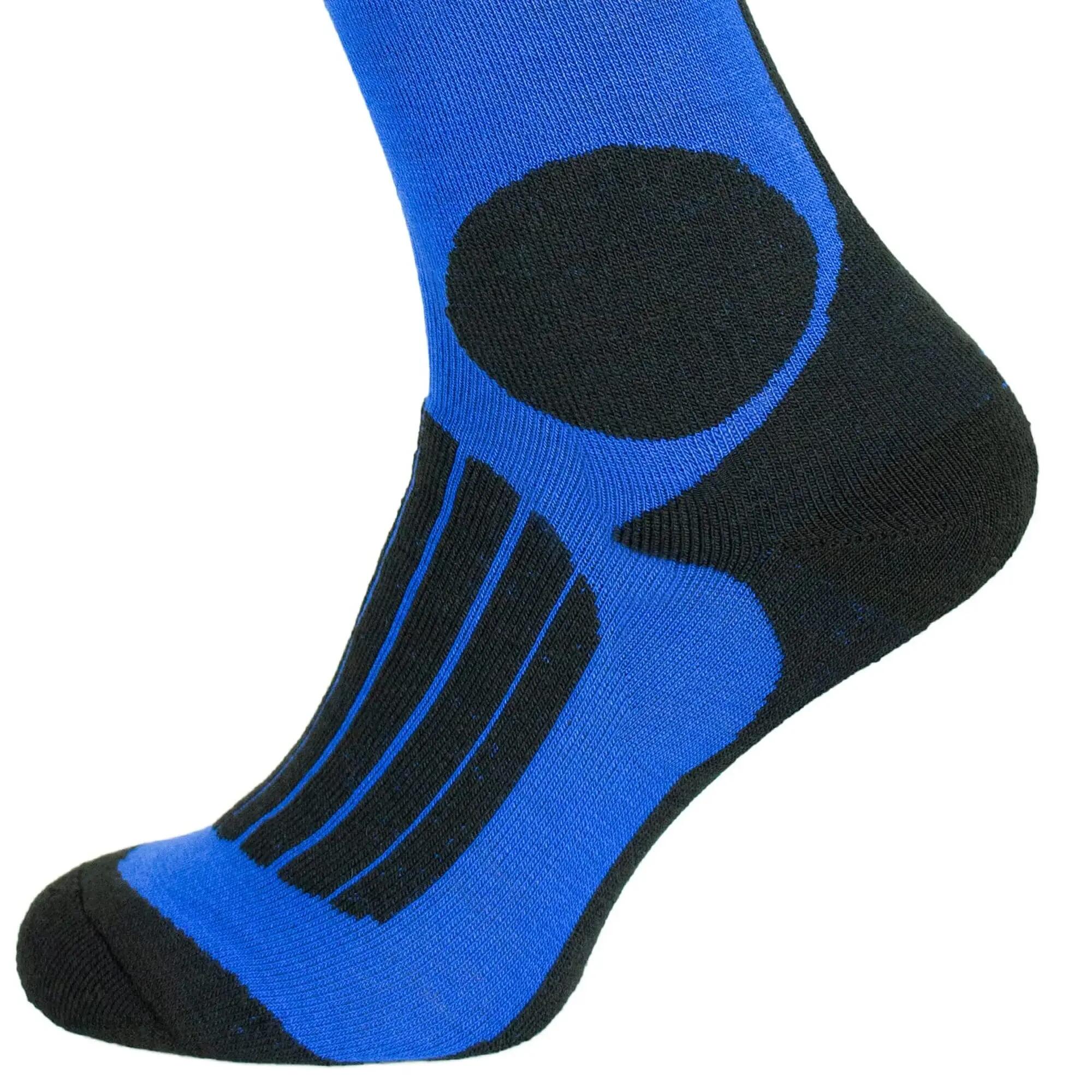 Damen Herren Skisocken Wintersocken Kniestrümpfe warm gepolstert Wollmix 1 Paar 6/9