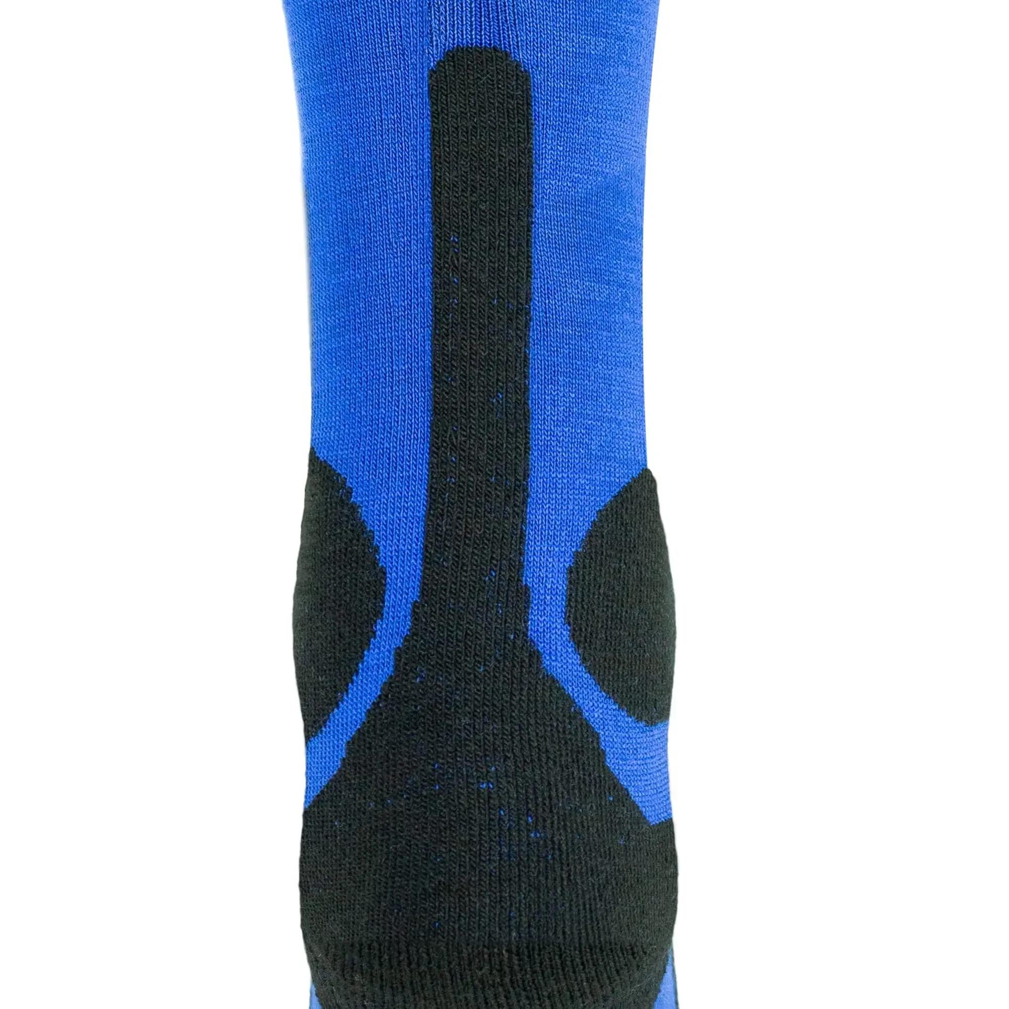 Damen Herren Skisocken Wintersocken Kniestrümpfe warm gepolstert Wollmix 1 Paar 5/9