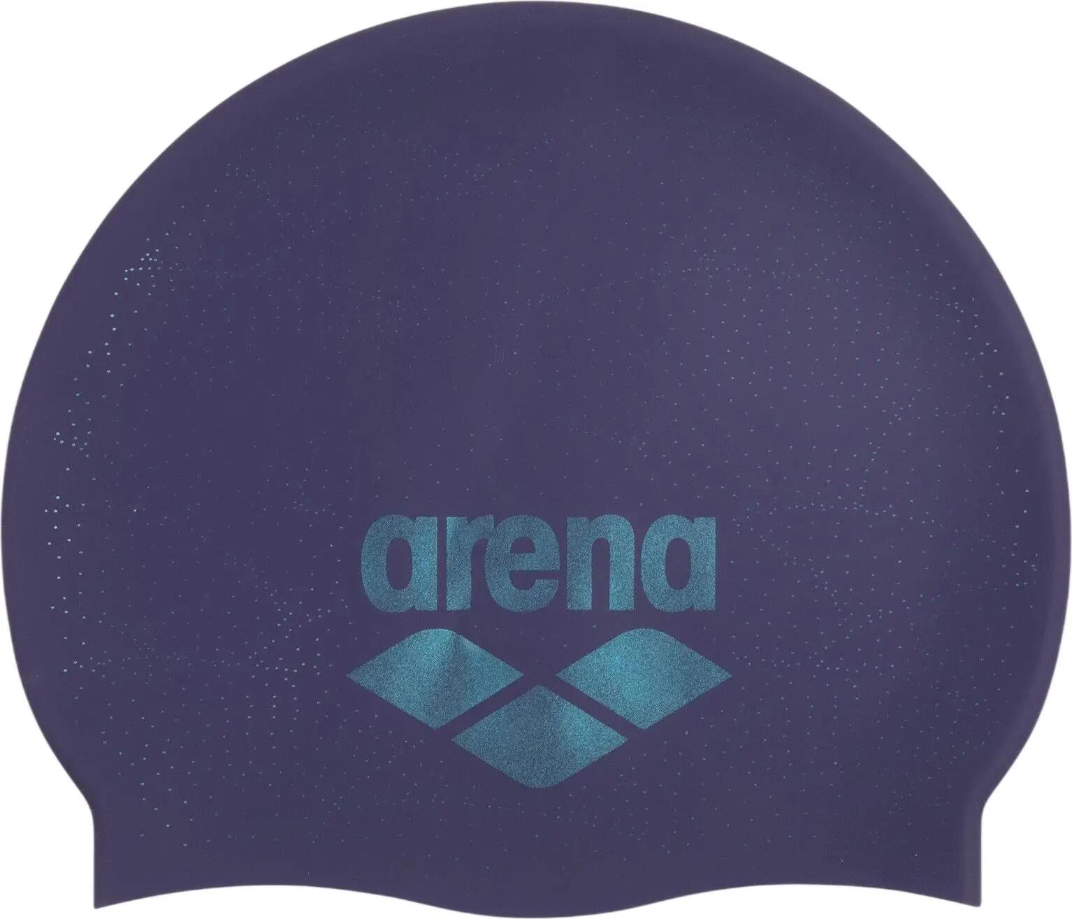 Cuffia da bagno Arena Shine viola/blu 1/5